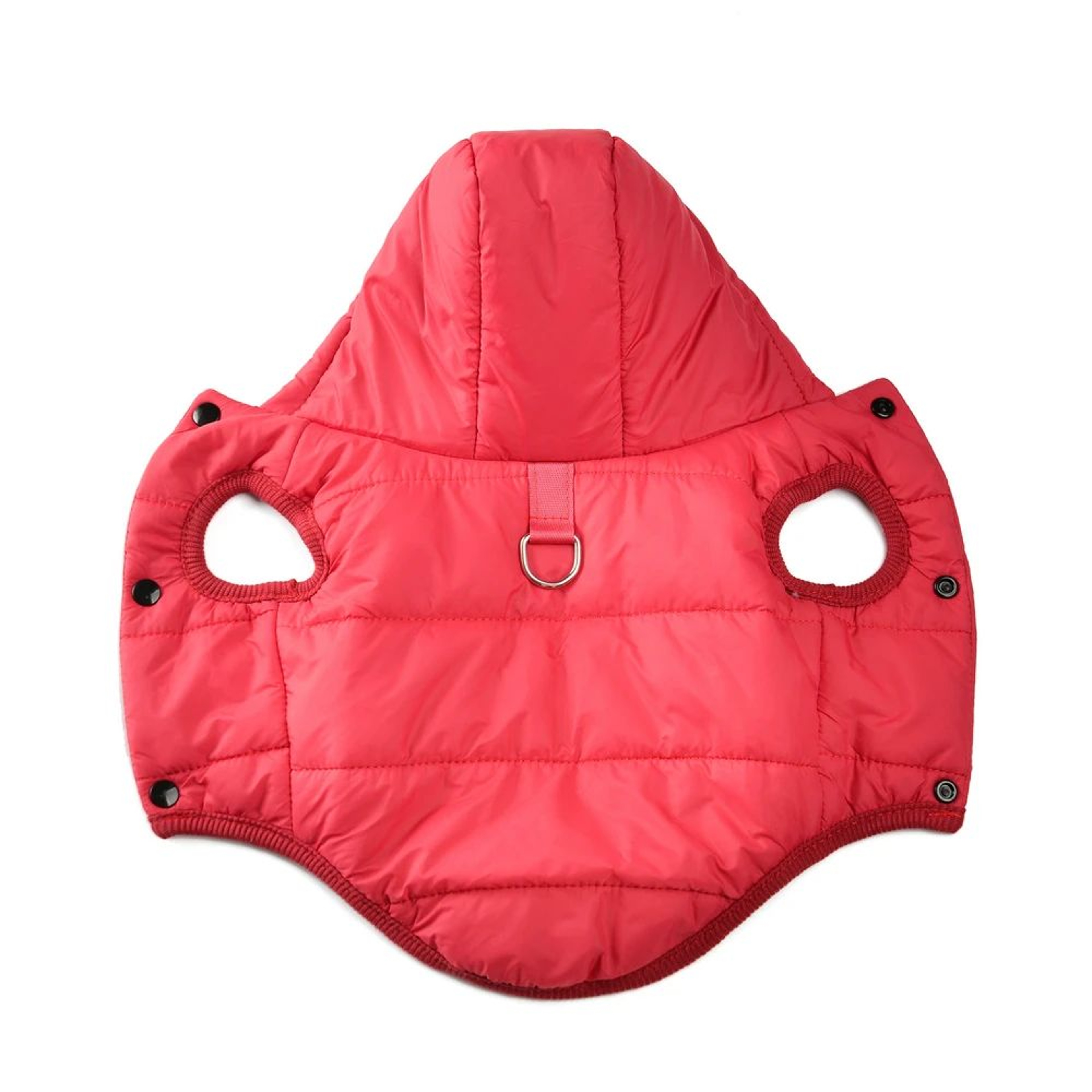 Warm Fleece Dog Hoodie Coat With DRing  Thick Windproof Winter Jacket For Small  Medium Dogs And Ca 8