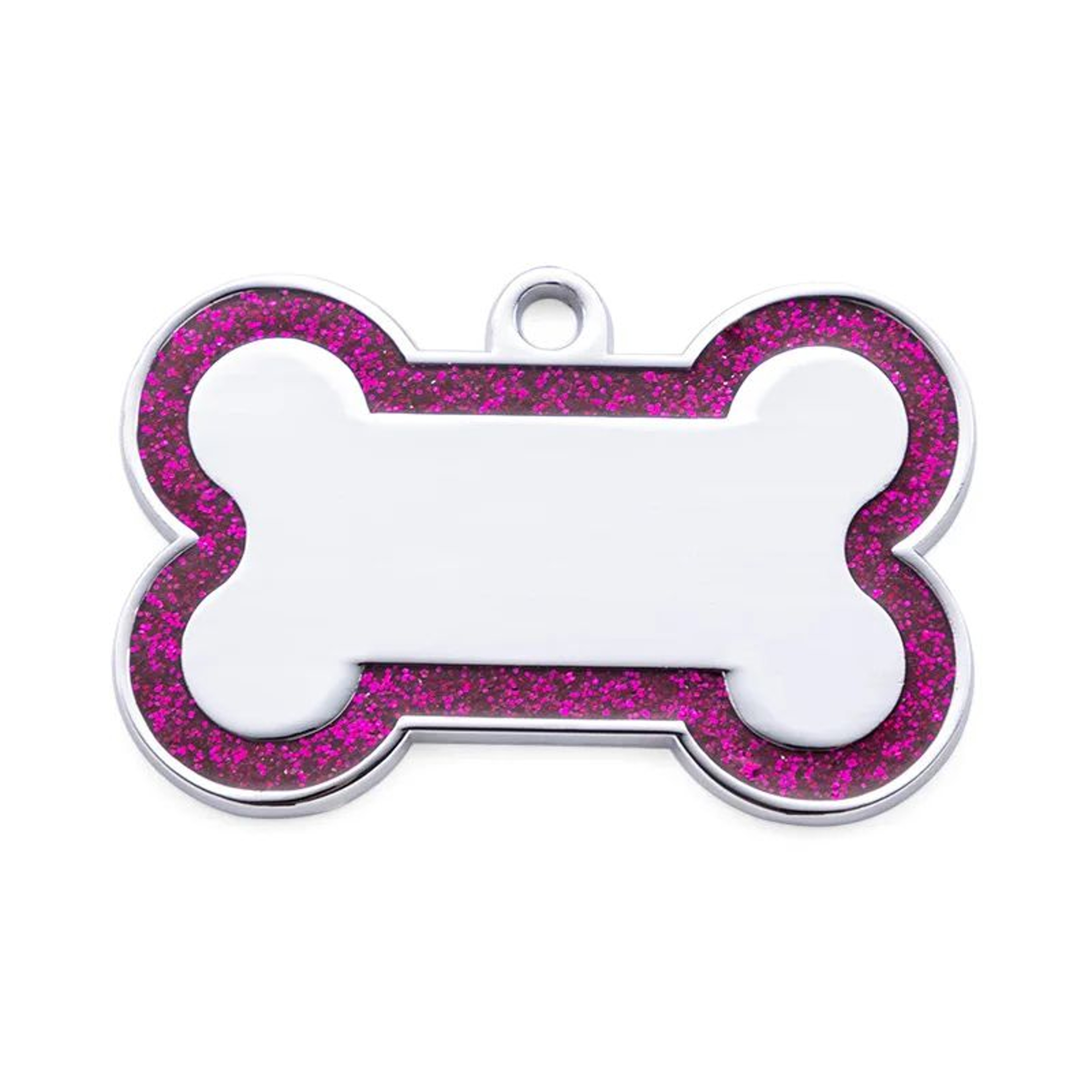 Custom DoubleSided Glitter Pet ID Tag  Personalized AntiLost Name Pendant For Dogs  Cats With Colla 12