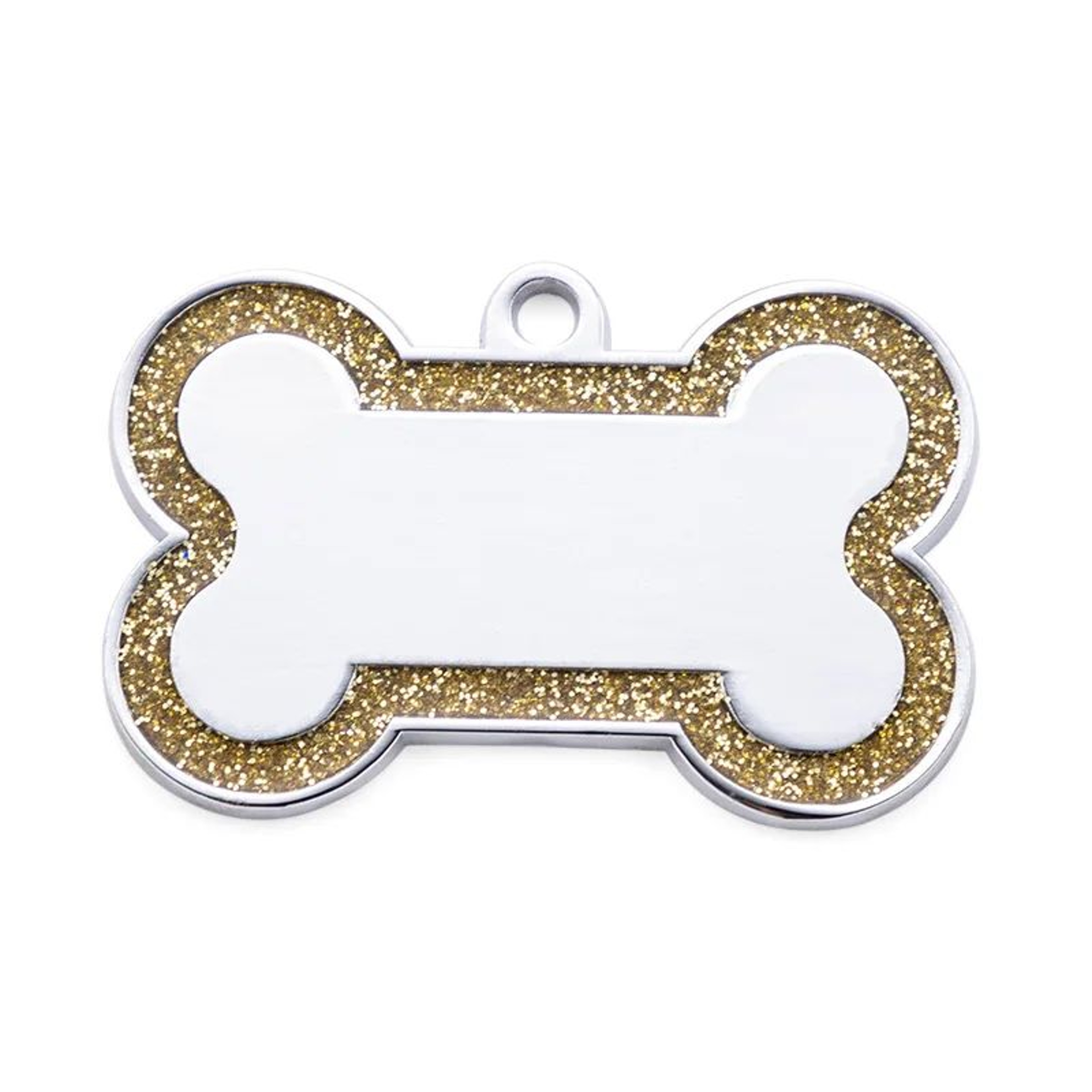 Custom DoubleSided Glitter Pet ID Tag  Personalized AntiLost Name Pendant For Dogs  Cats With Colla 7