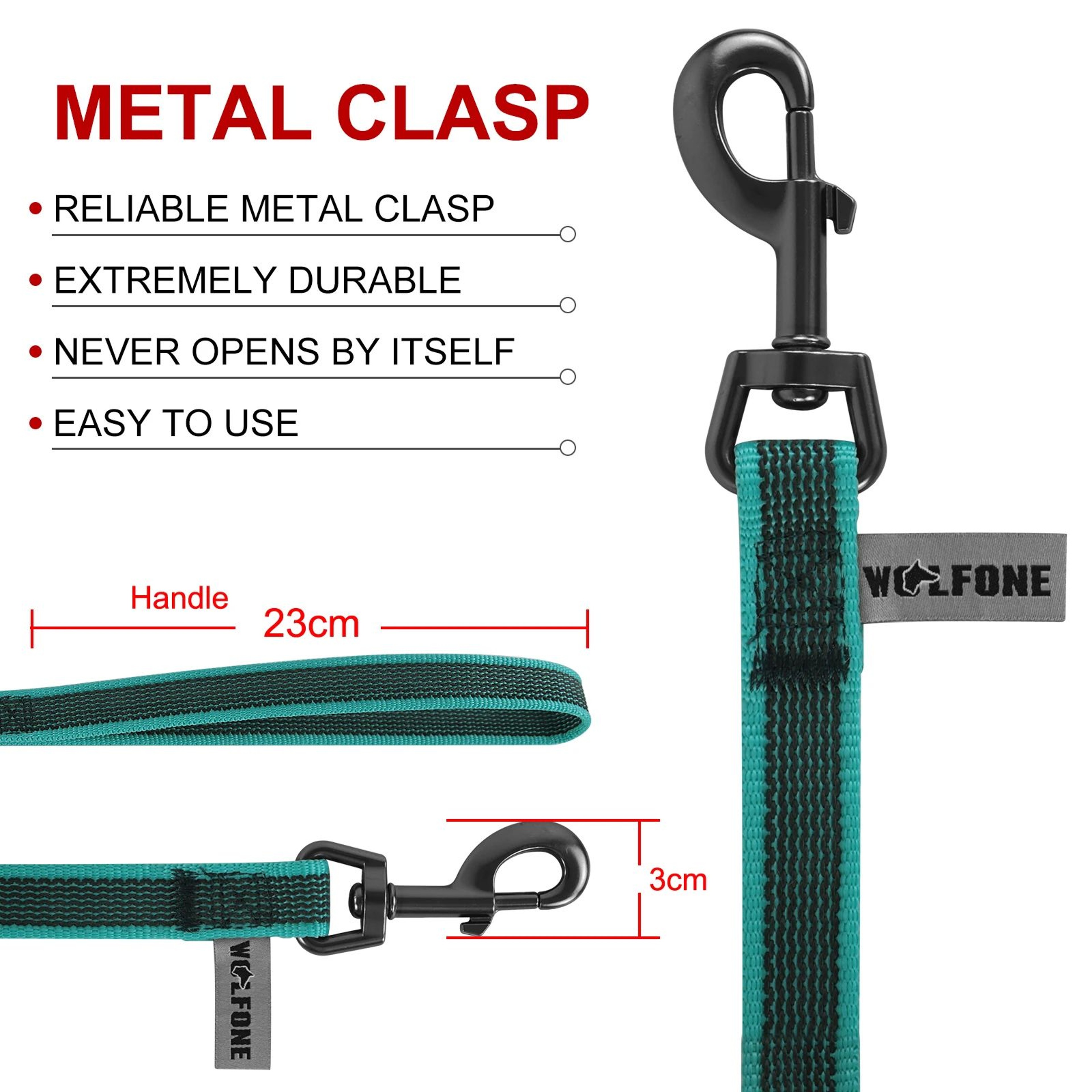 Reflective Long Dog Training Leash  Lightweight Latex Silk Recall Lead For Small Medium  Large Dogs 1