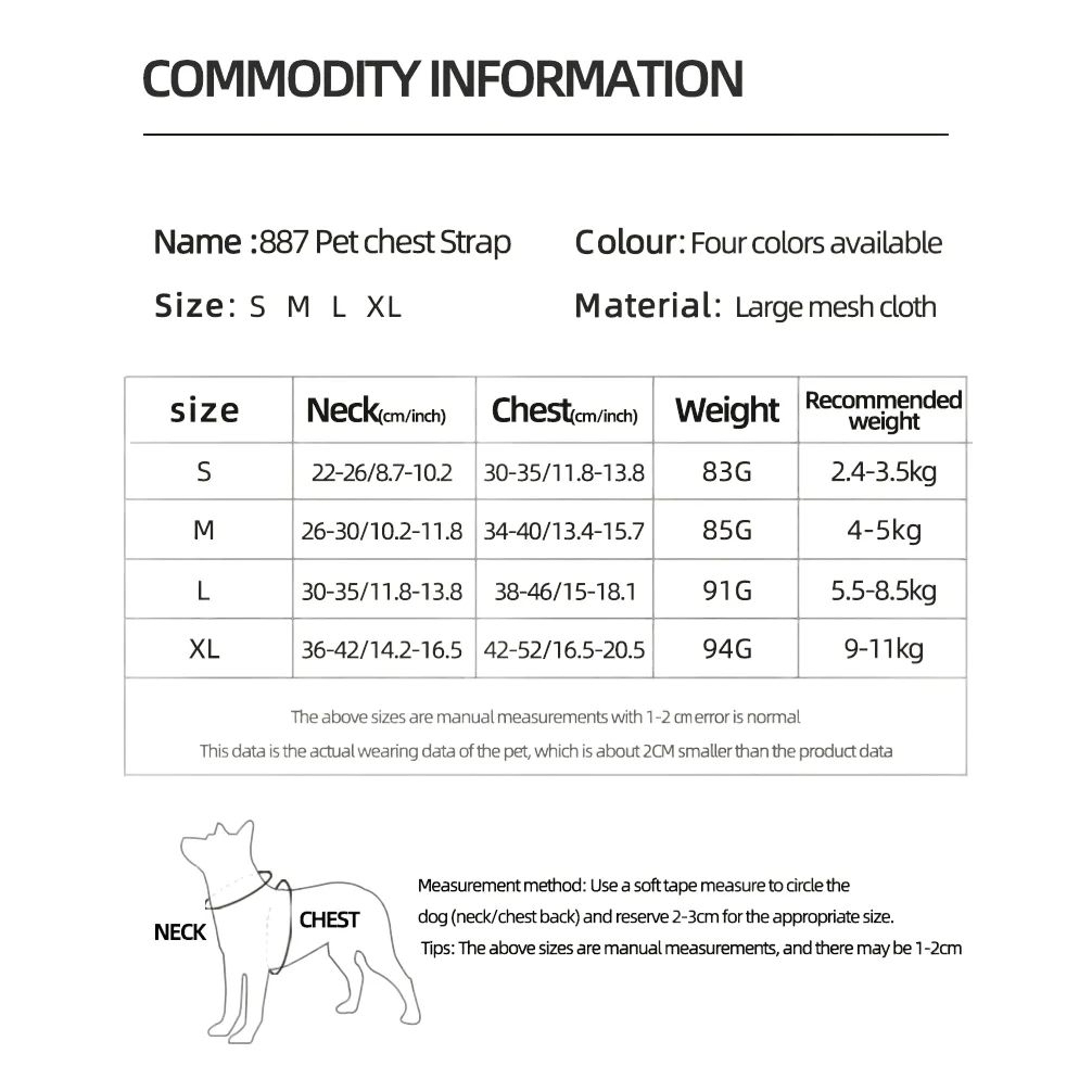Reflective Breathable Dog Harness With Leash  Adjustable NoPull Pet Vest For Small  Medium Dogs And