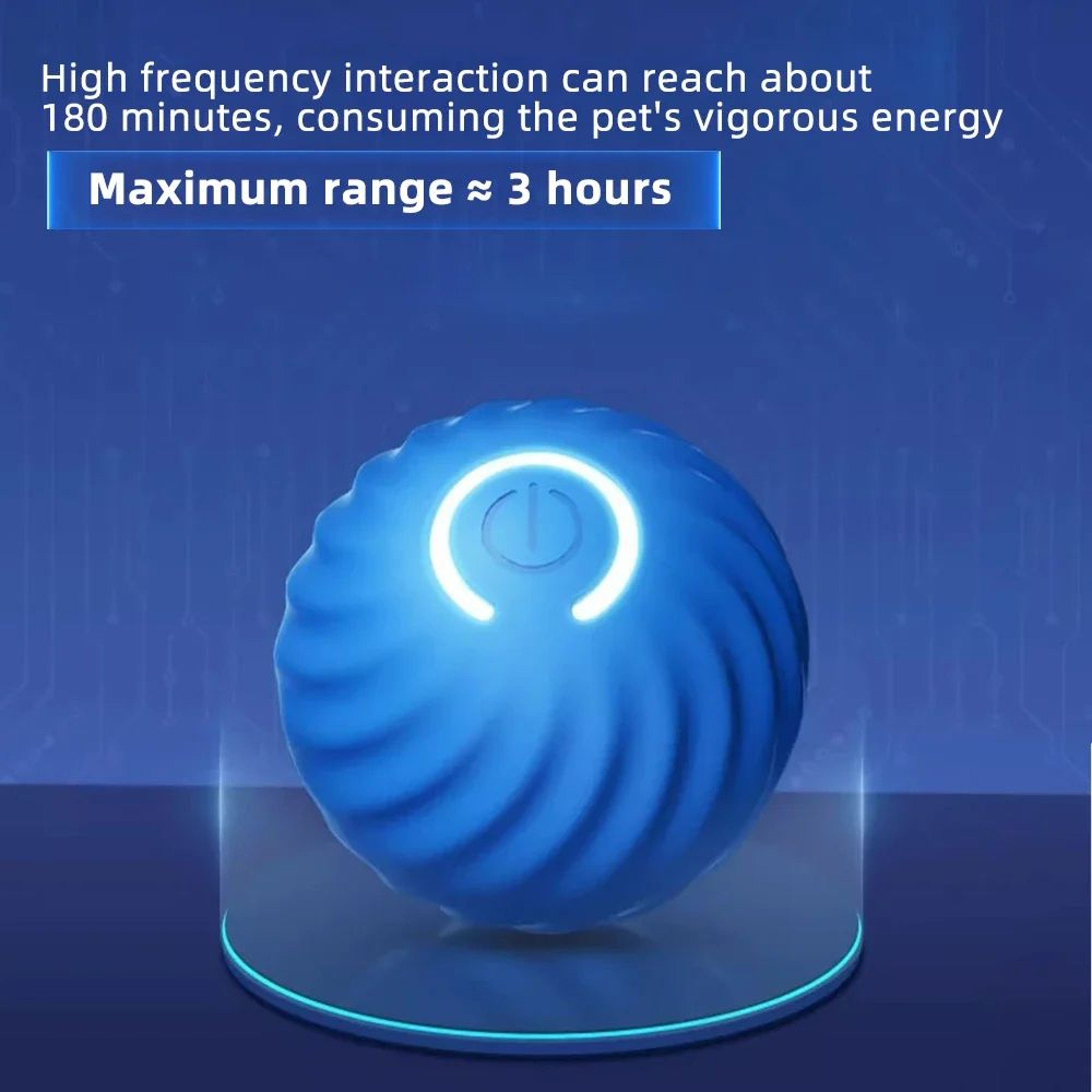 Smart Interactive Rolling Ball Toy For Dogs  Cats  Automatic Moving Gravity Sensor Ball For Indoor