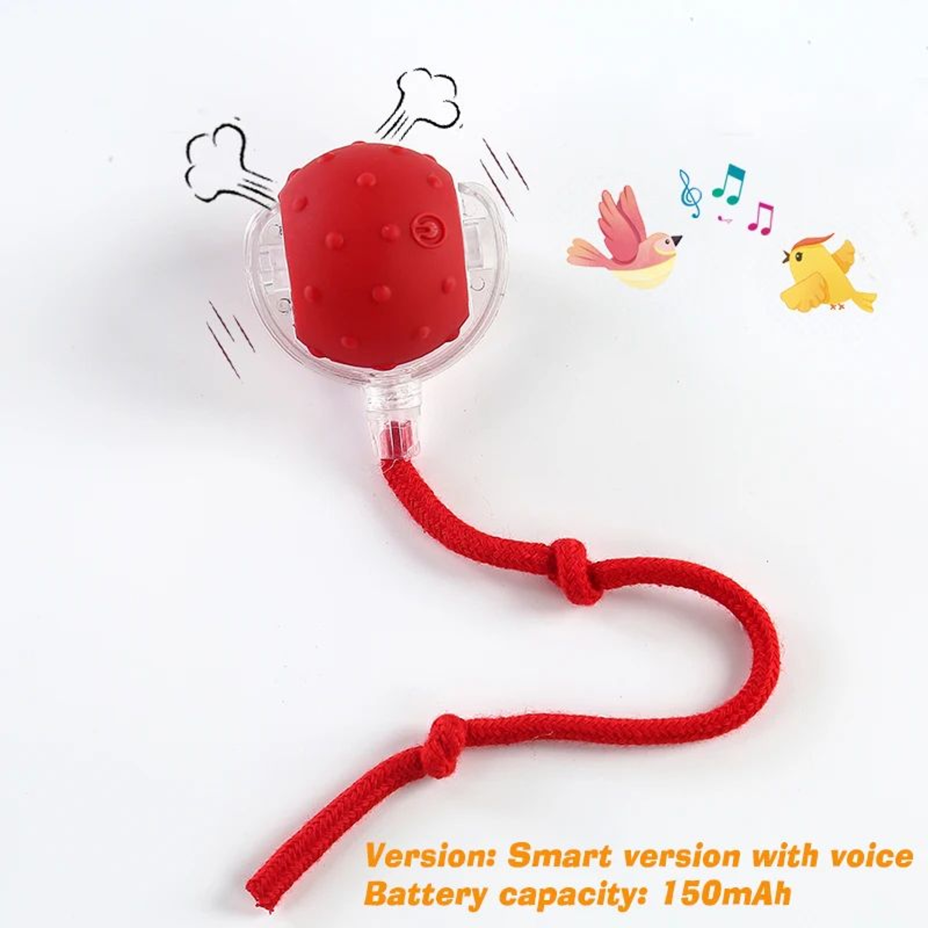 Smart Interactive Dog Ball Toy  Automatic Rolling Rechargeable Puppy Chase Ball With Obstacle Avoid 9