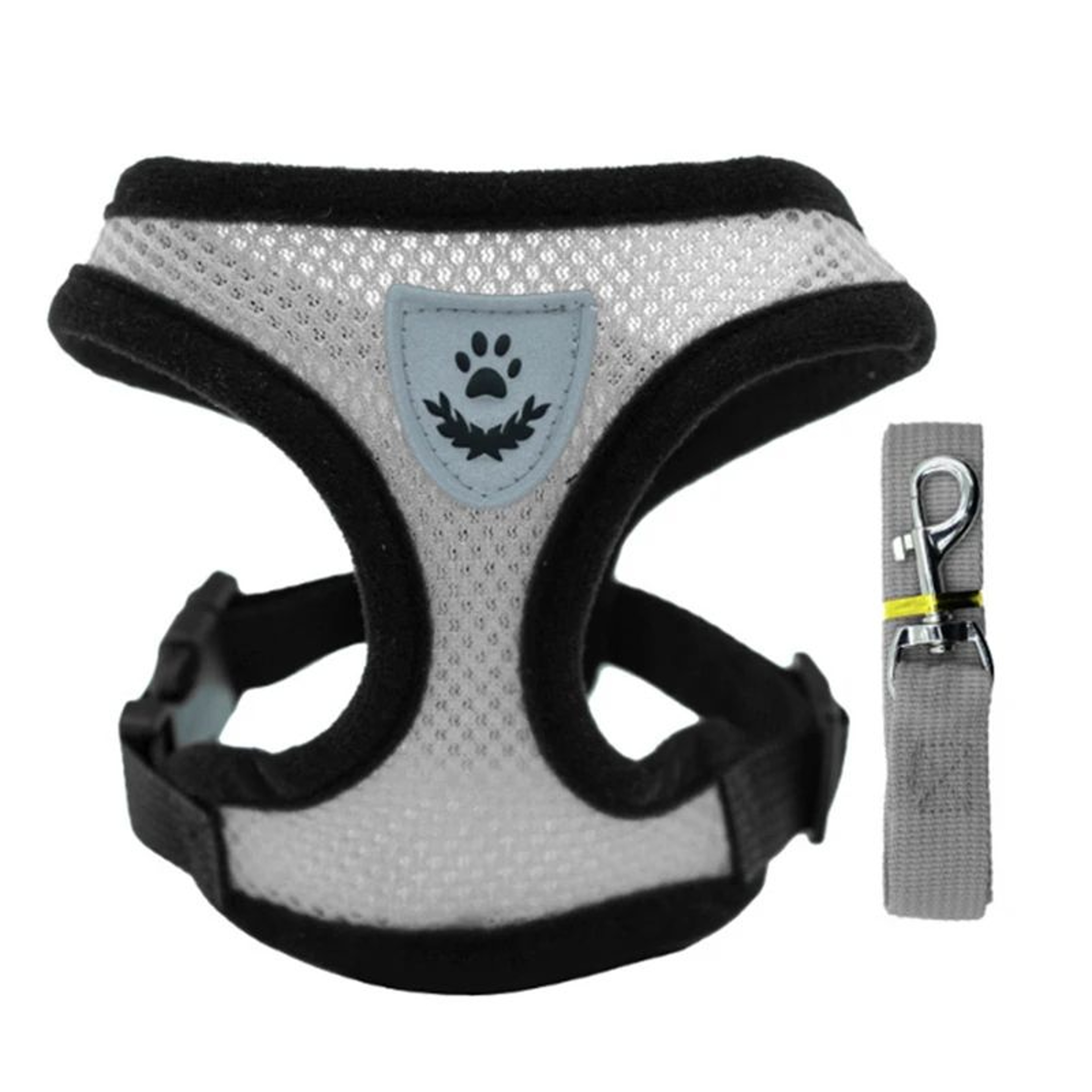 Adjustable Mesh Dog Harness Vest With Leash  Breathable Walking Harness For Small  Medium Dogs And  9