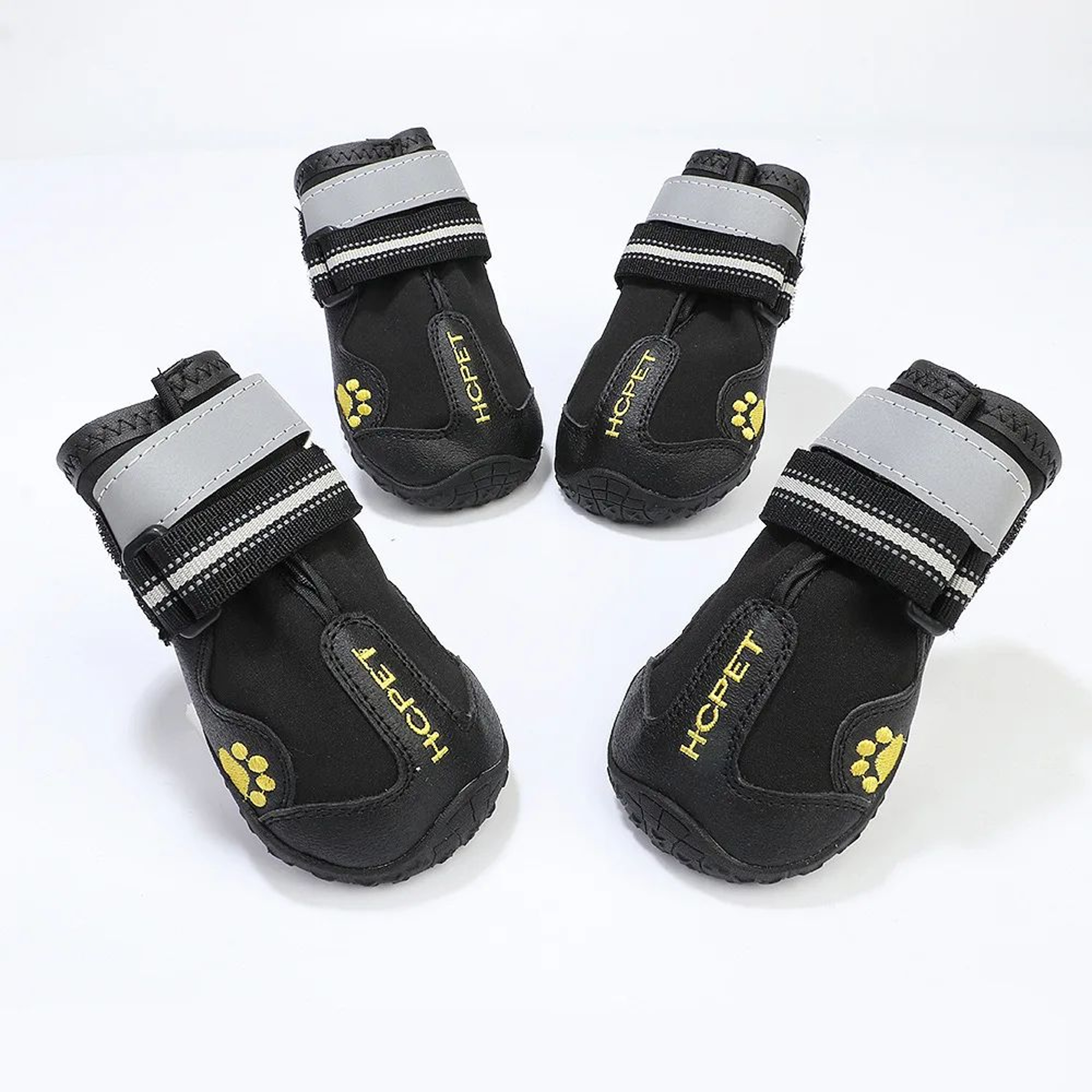 Reflective Waterproof Dog Boots  AntiSlip Winter Dog Shoes For Medium  Large Dogs 6