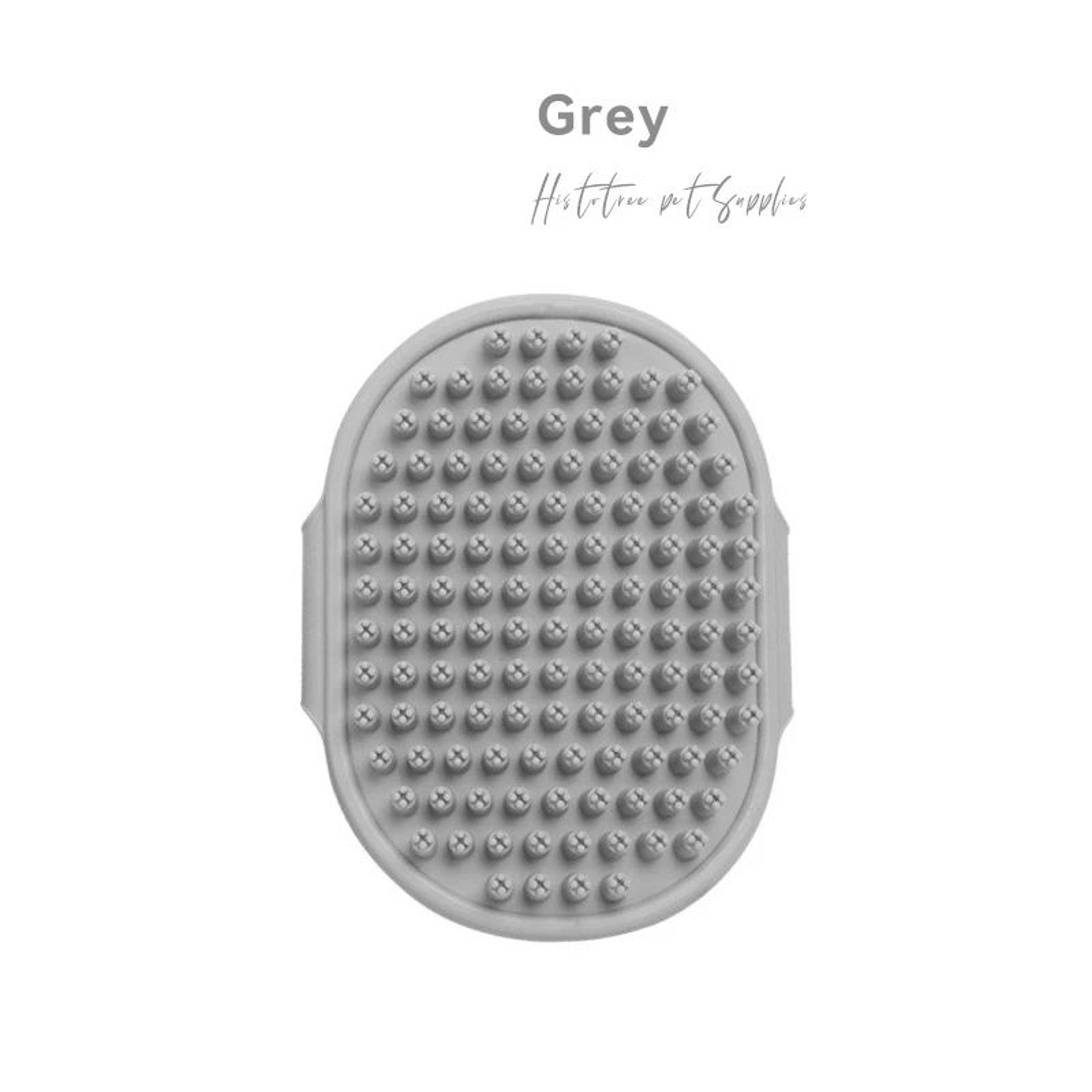 Pet Grooming Bath Brush With Adjustable Ring Handle  Rubber Deshedding Massage Comb For Dogs  Cats 7