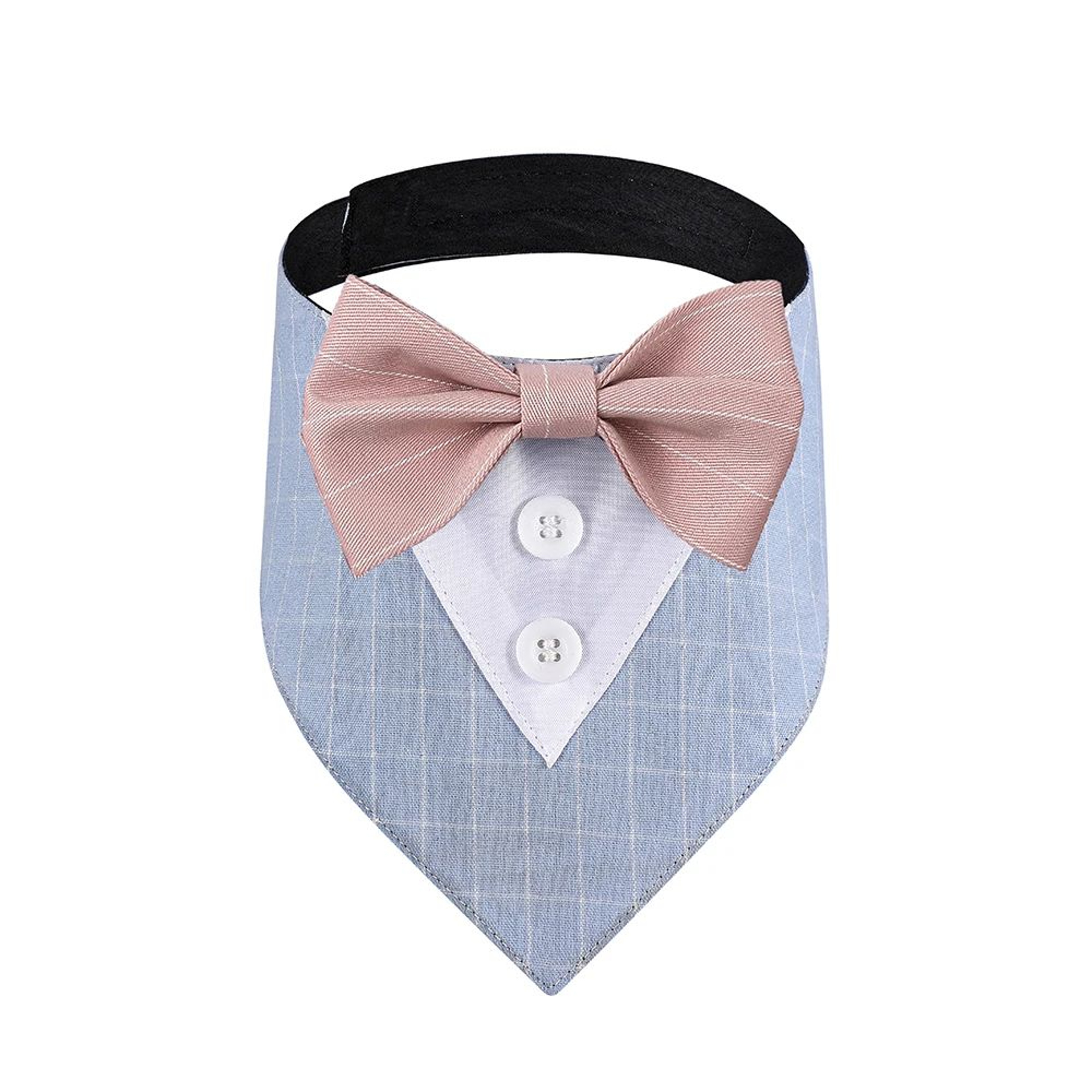 Pet Wedding Tuxedo Bandana  Adjustable Dog Bib Scarf For Weddings Birthdays  Special Occasions 9