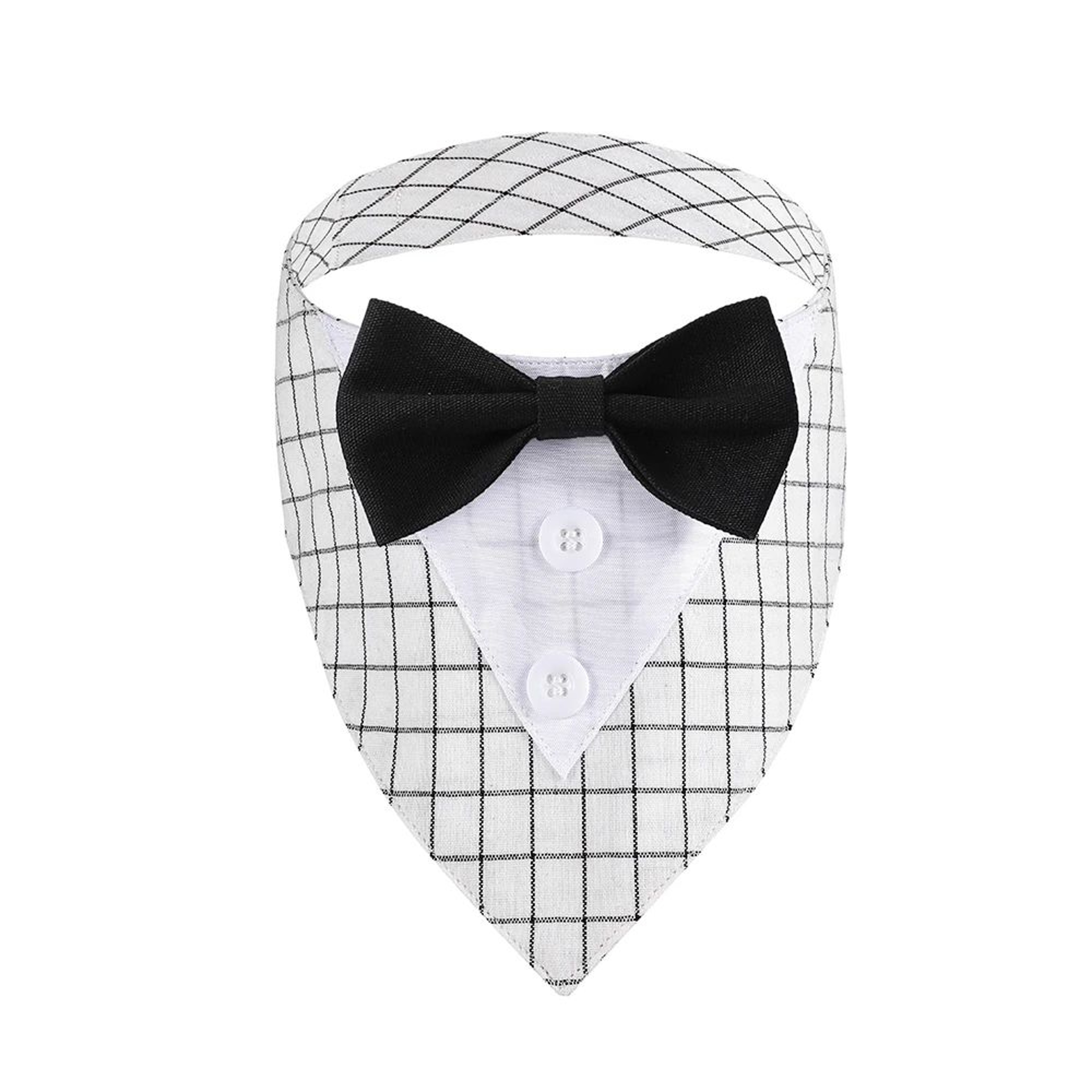 Pet Wedding Tuxedo Bandana  Adjustable Dog Bib Scarf For Weddings Birthdays  Special Occasions 10