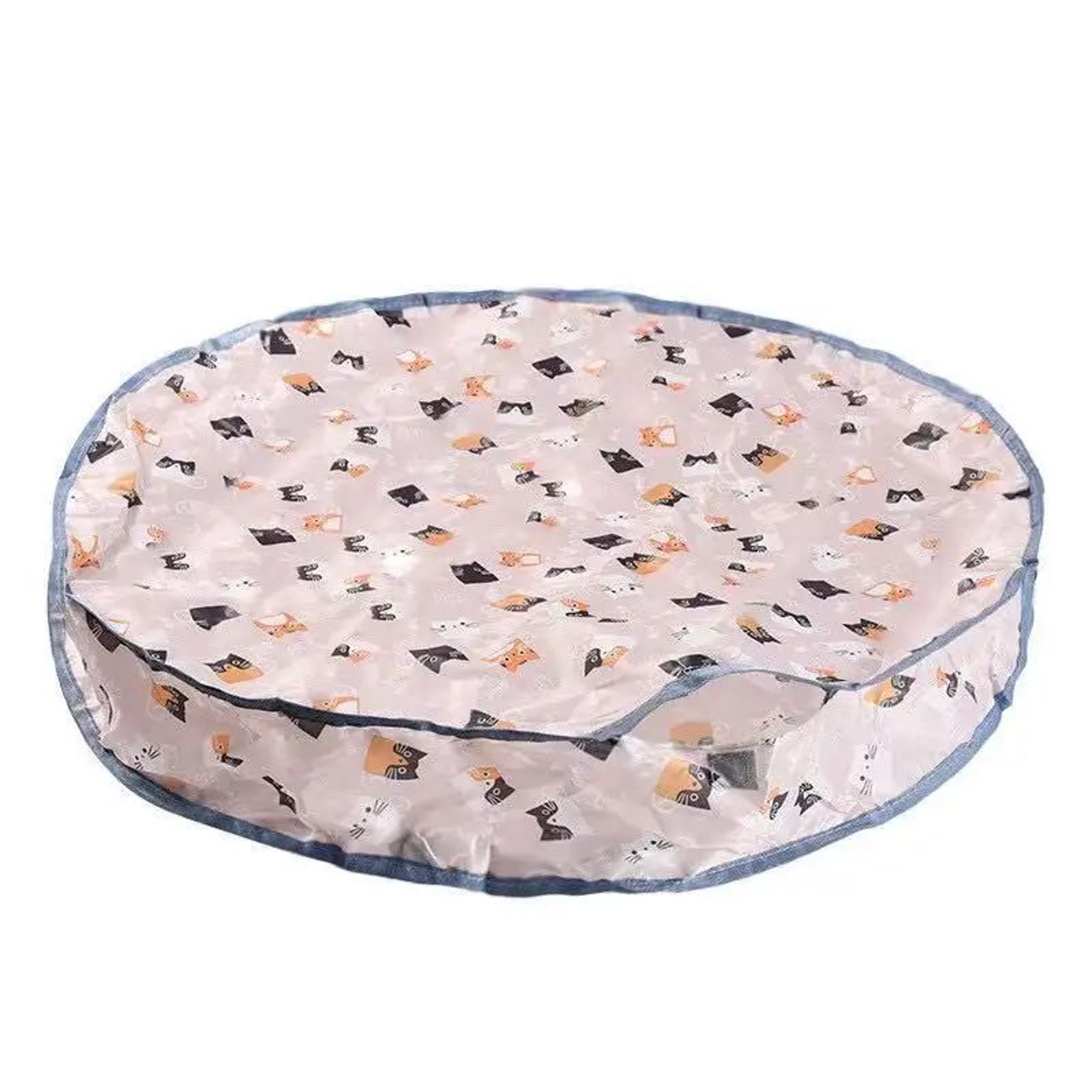 Interactive Hide  Seek Pet Toy Set  DoubleLayer Hunting Cover With Smart Rolling Ball For Cats And  3