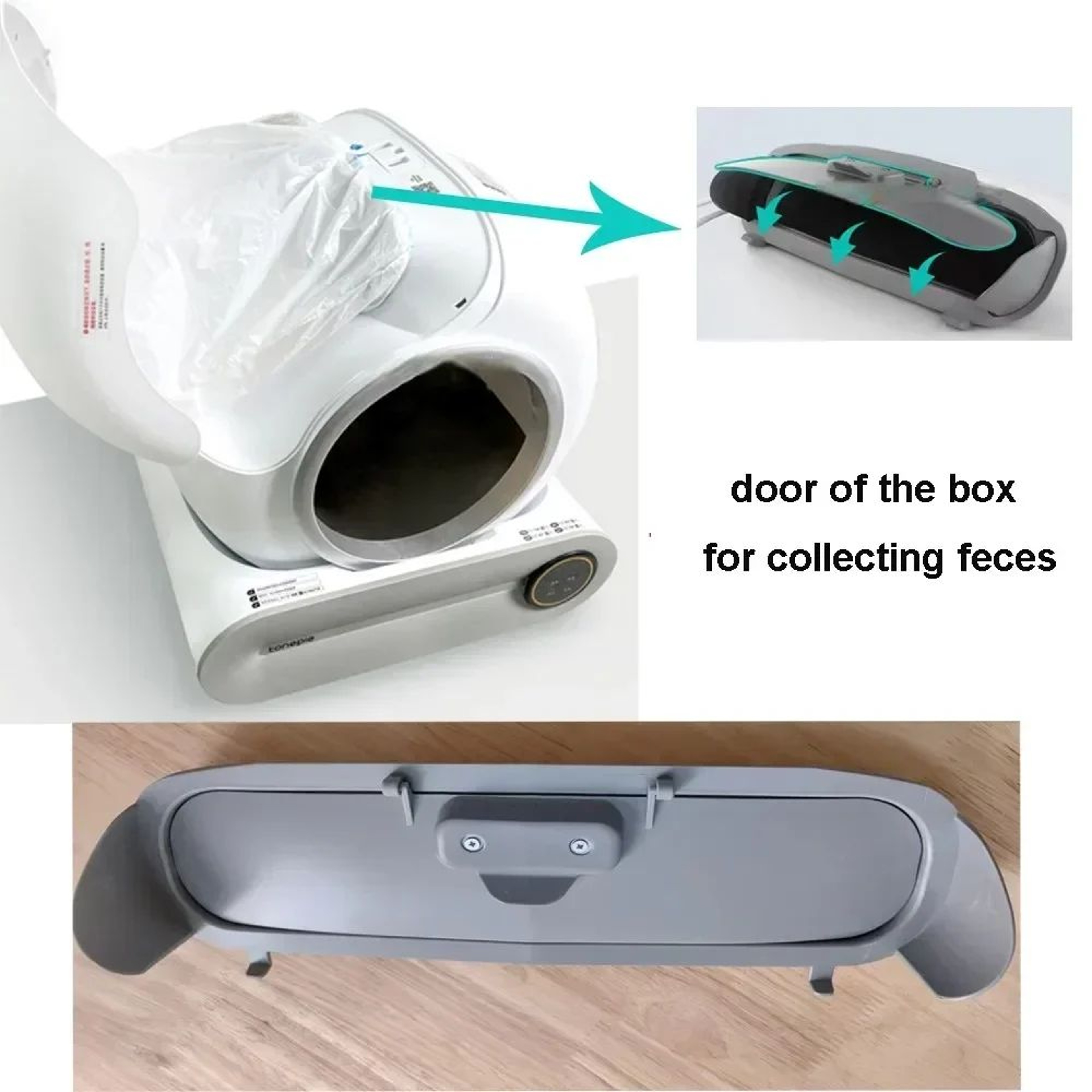 Automatic SelfCleaning Cat Litter Box Trash Bags  HeavyDuty Waste Disposal Liners For TONEPIE Cat L