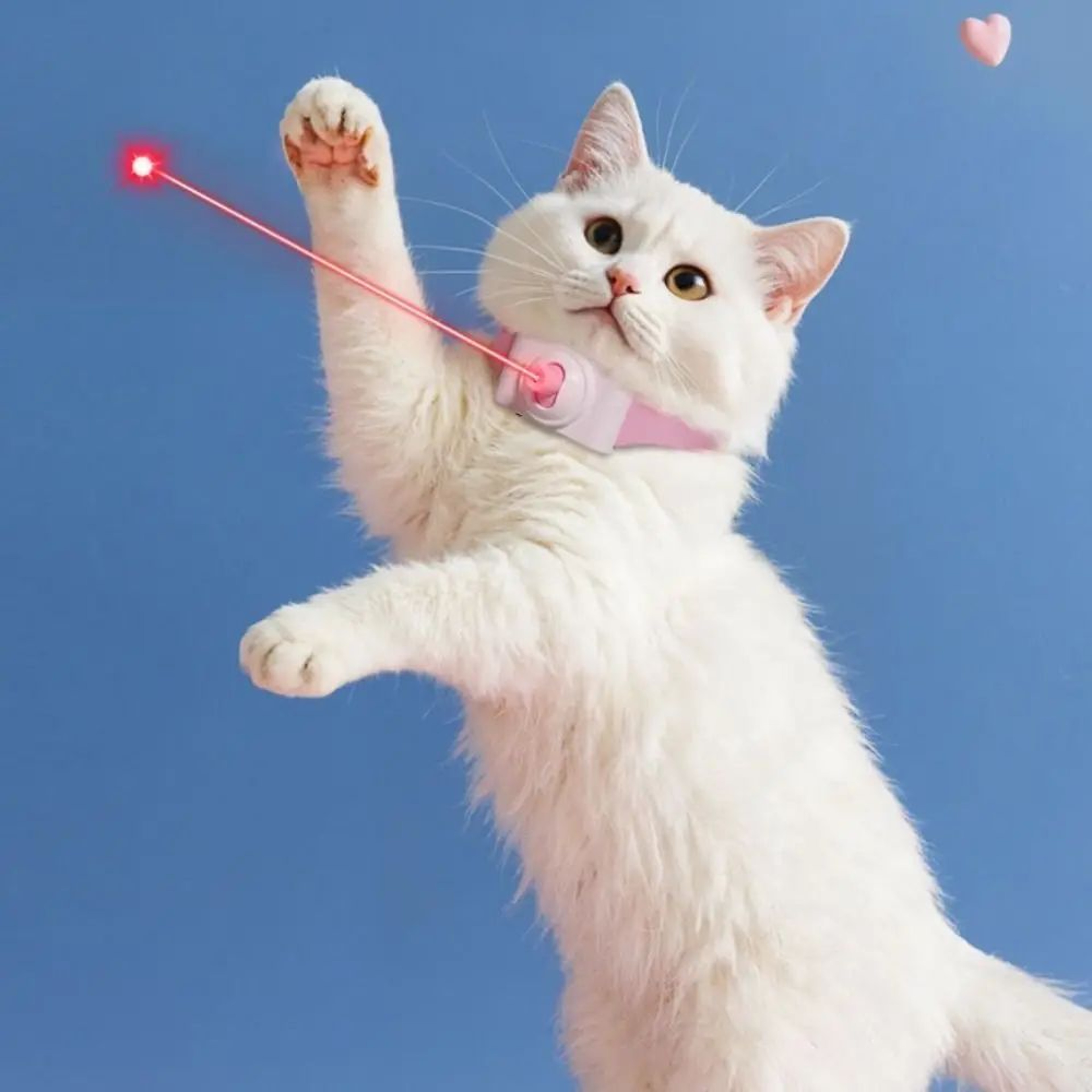 Automatic Cat Laser Collar Toy  Interactive LED Laser Pet Collar For Cats With Rechargeable Smart L 5