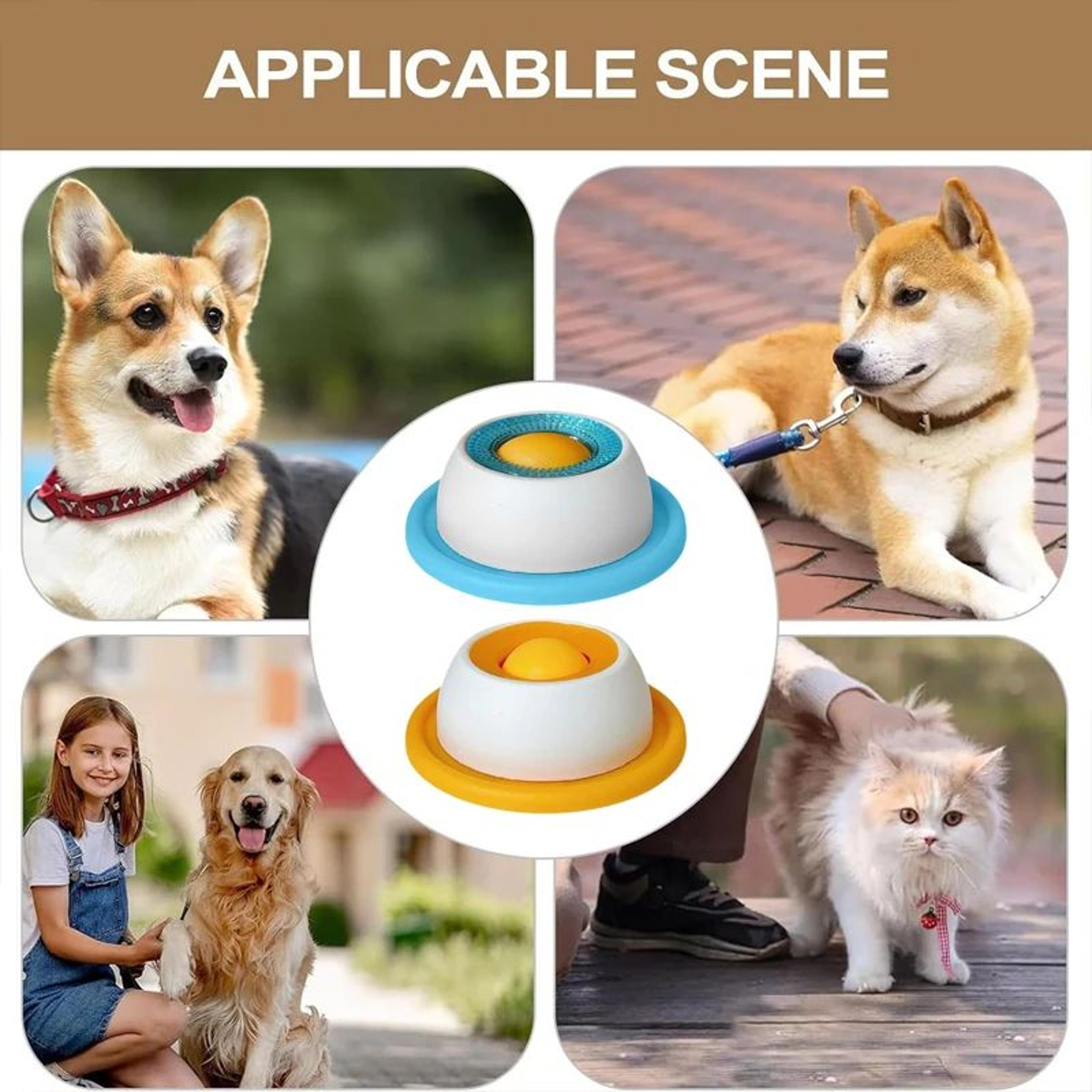 Yogurt Licking Mat Slow Feeder Bowl  Interactive Pet Treat  Dental Care Mat For Dogs  Cats 5