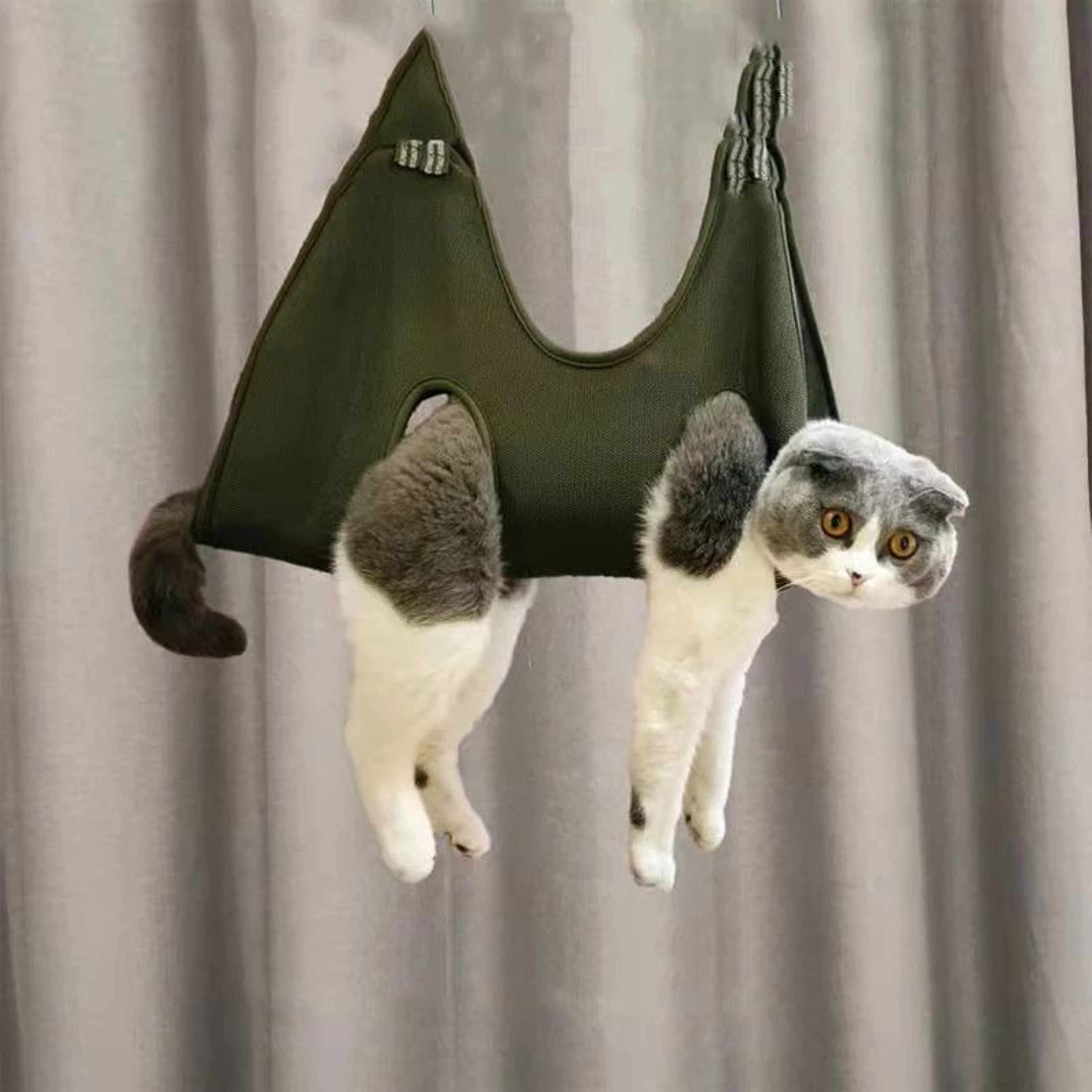 Pet Grooming Hammock Harness  Suspended Dog  Cat Nail Trimming  Bathing Support Sling 0