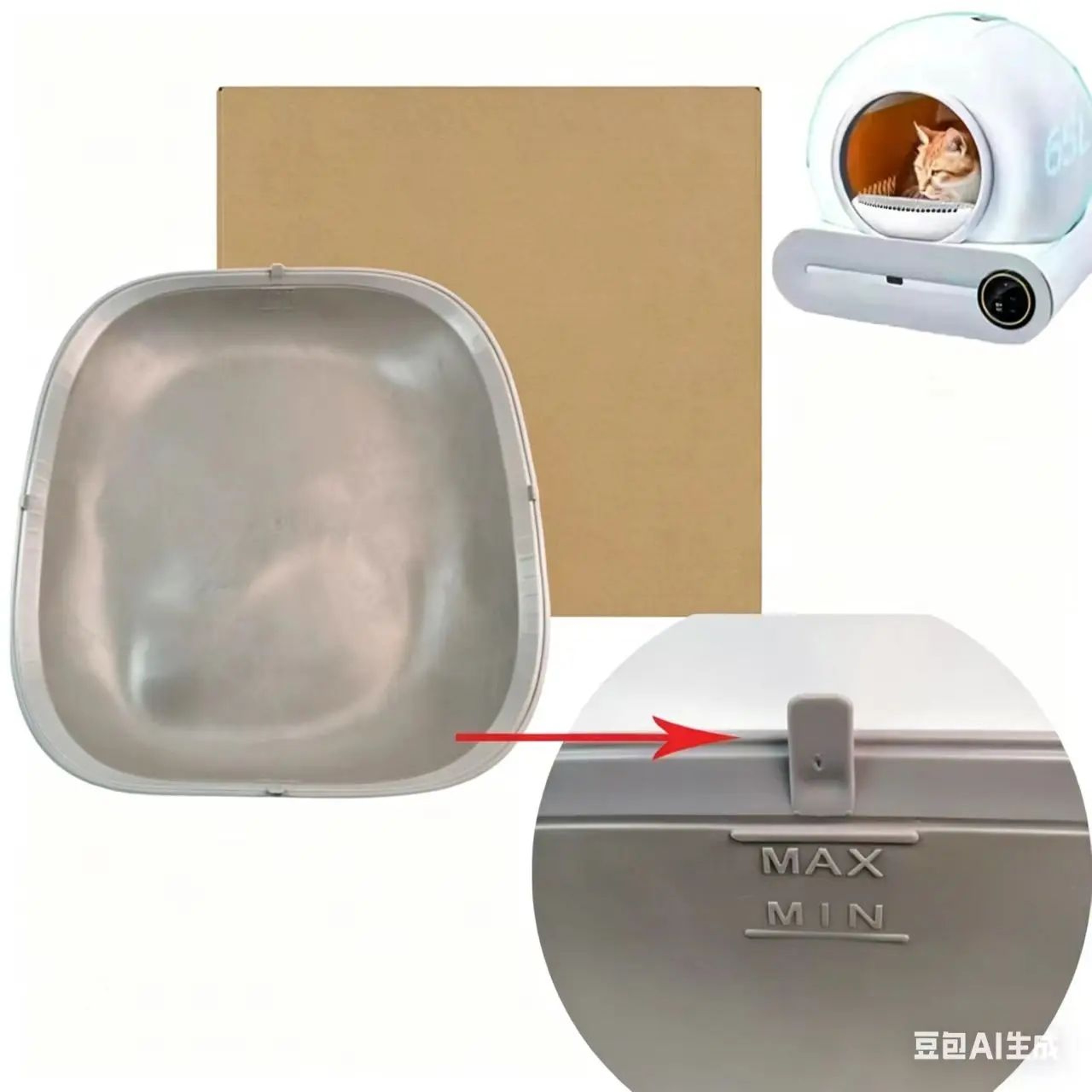 Automatic Cat Litter Box Waste Bag Set  Replacement Garbage Bags For Waste Bin  Collection Capsule 5