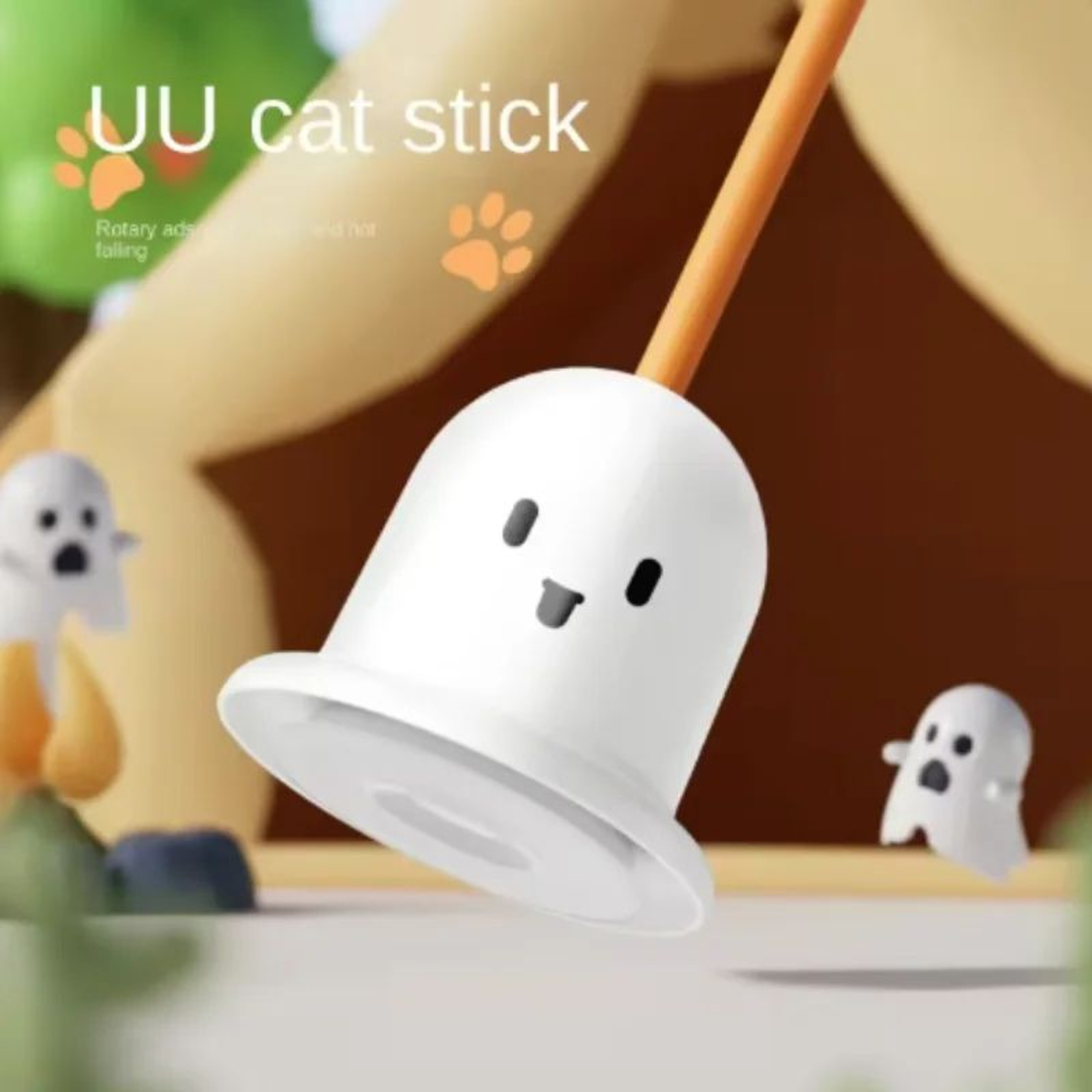 Interactive Cat Teaser Wand Toy  Detachable Badminton Stick With BiteResistant Balls For Cats  Kitt 3