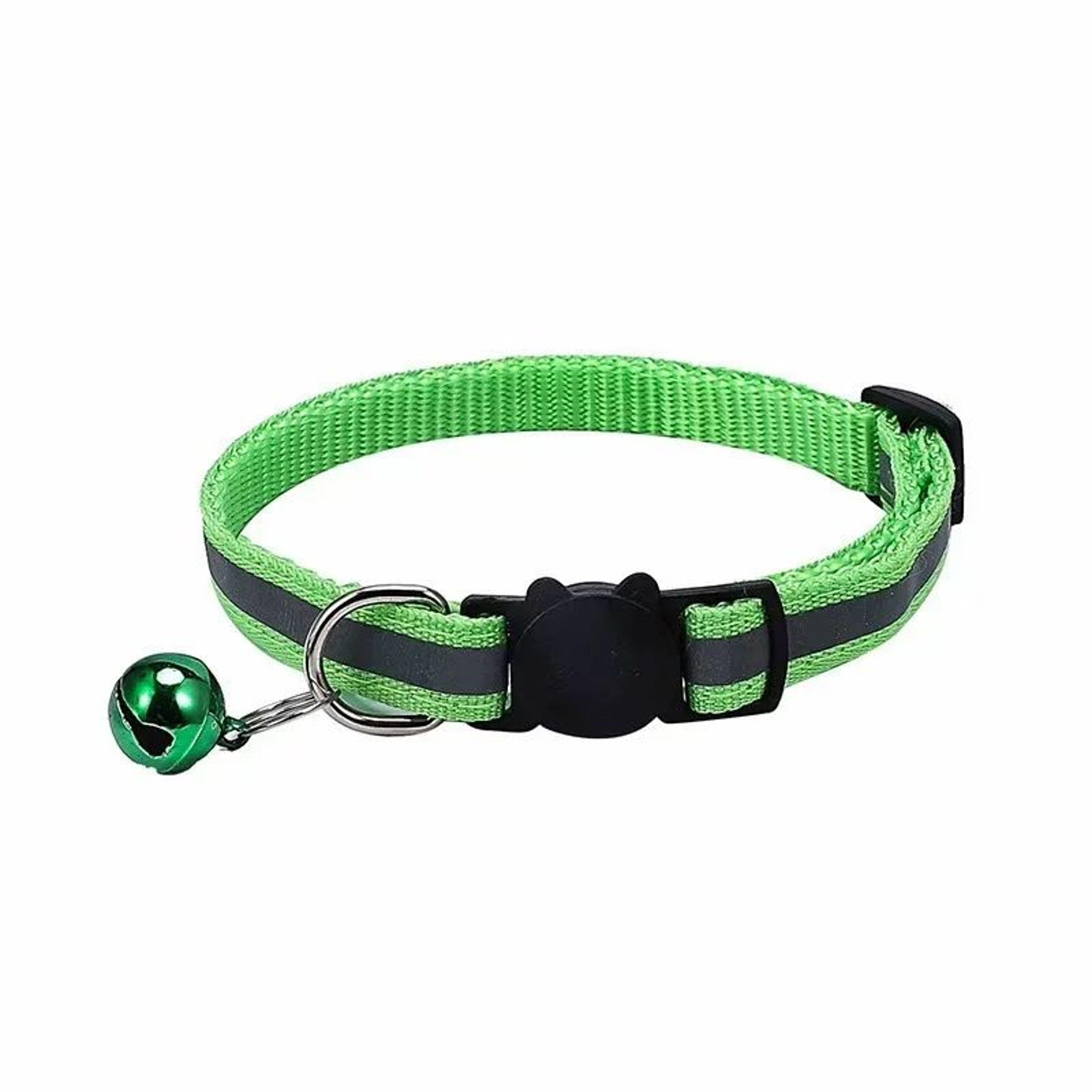 Reflective Adjustable Cat Collar 79134 In  Breakaway Safety Pet Collar With Bell For Cats Puppies   9