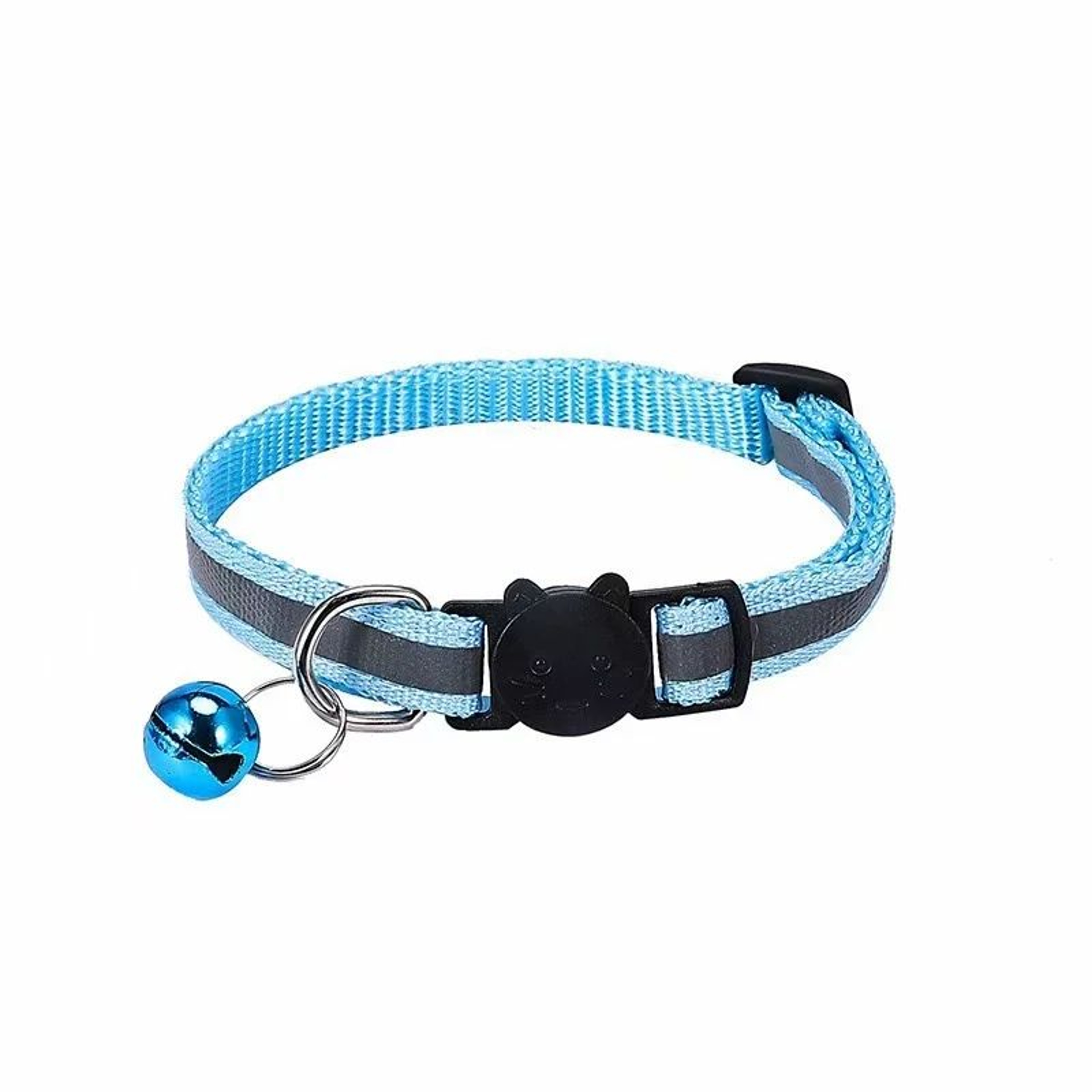 Reflective Adjustable Cat Collar 79134 In  Breakaway Safety Pet Collar With Bell For Cats Puppies   10