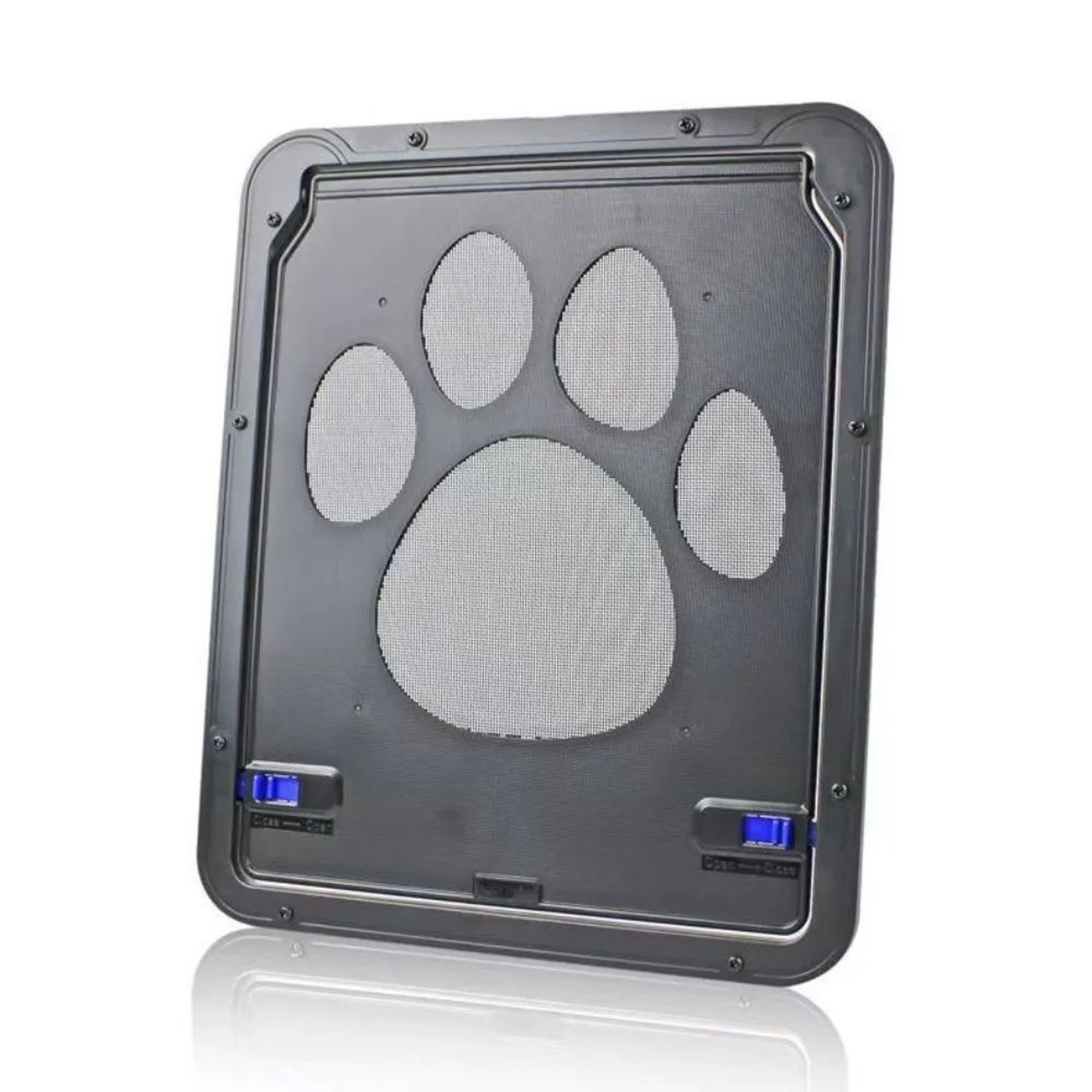 Magnetic Lockable Pet Screen Door  Weatherproof Automatic Closing Dog  Cat Flap Door For Screen Doo 7