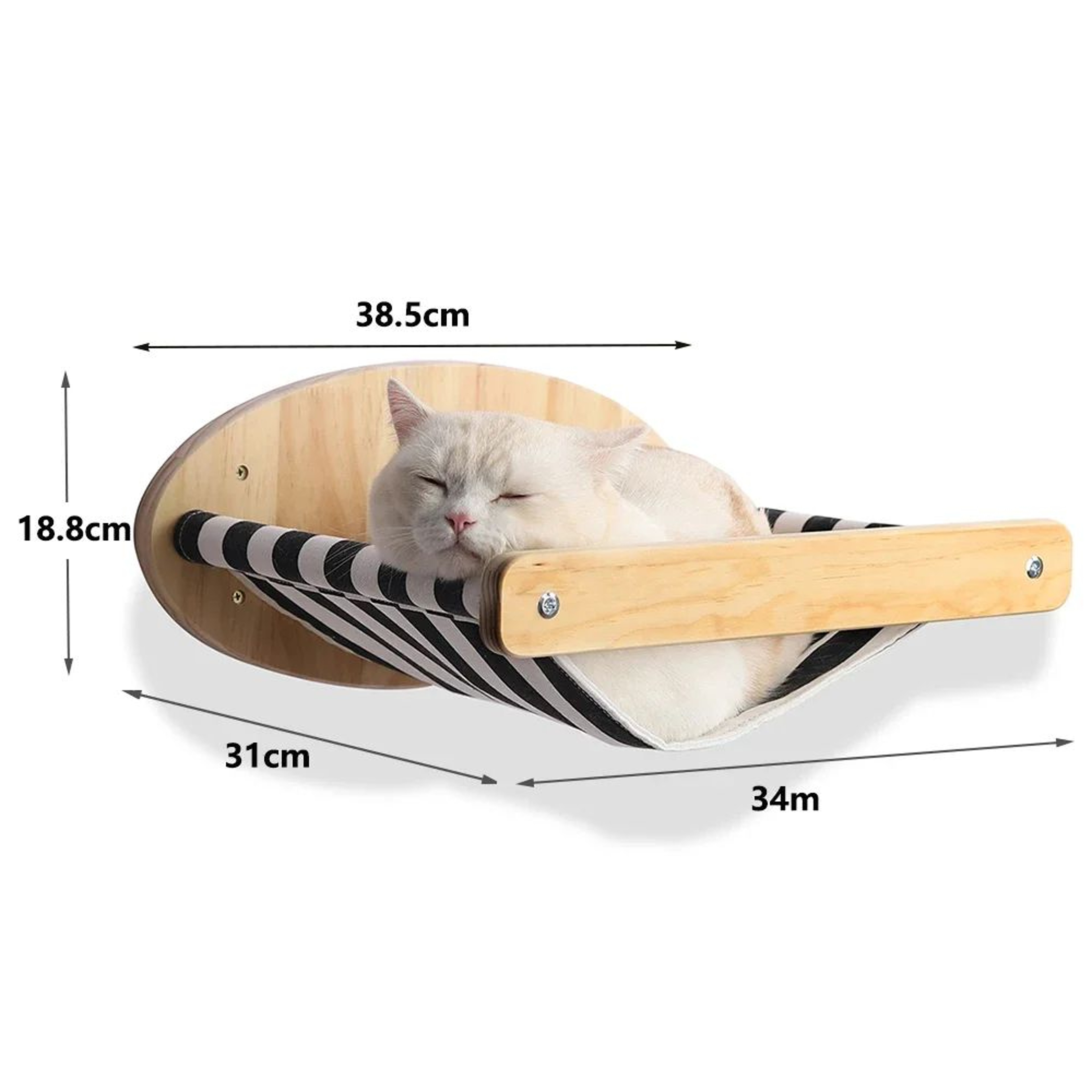Cat Wall Climbing Shelf Set With Scratching Post Cozy Bed  Hideaway House  MultiLevel Cat Tree Towe 10