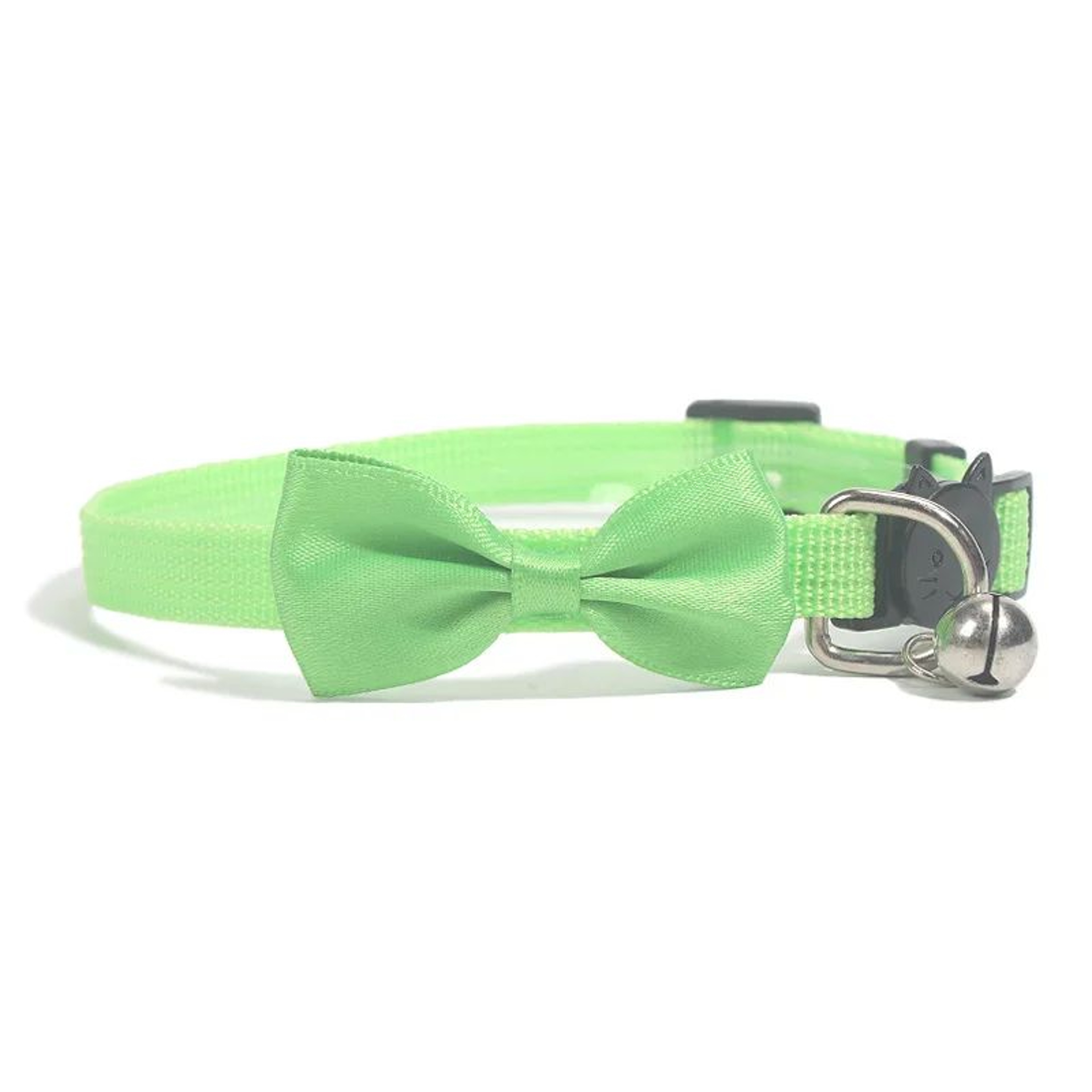 Adjustable Safety Breakaway Cat Collar  Cute Bow Bell Pet Collar For Cats  Small Pets 7