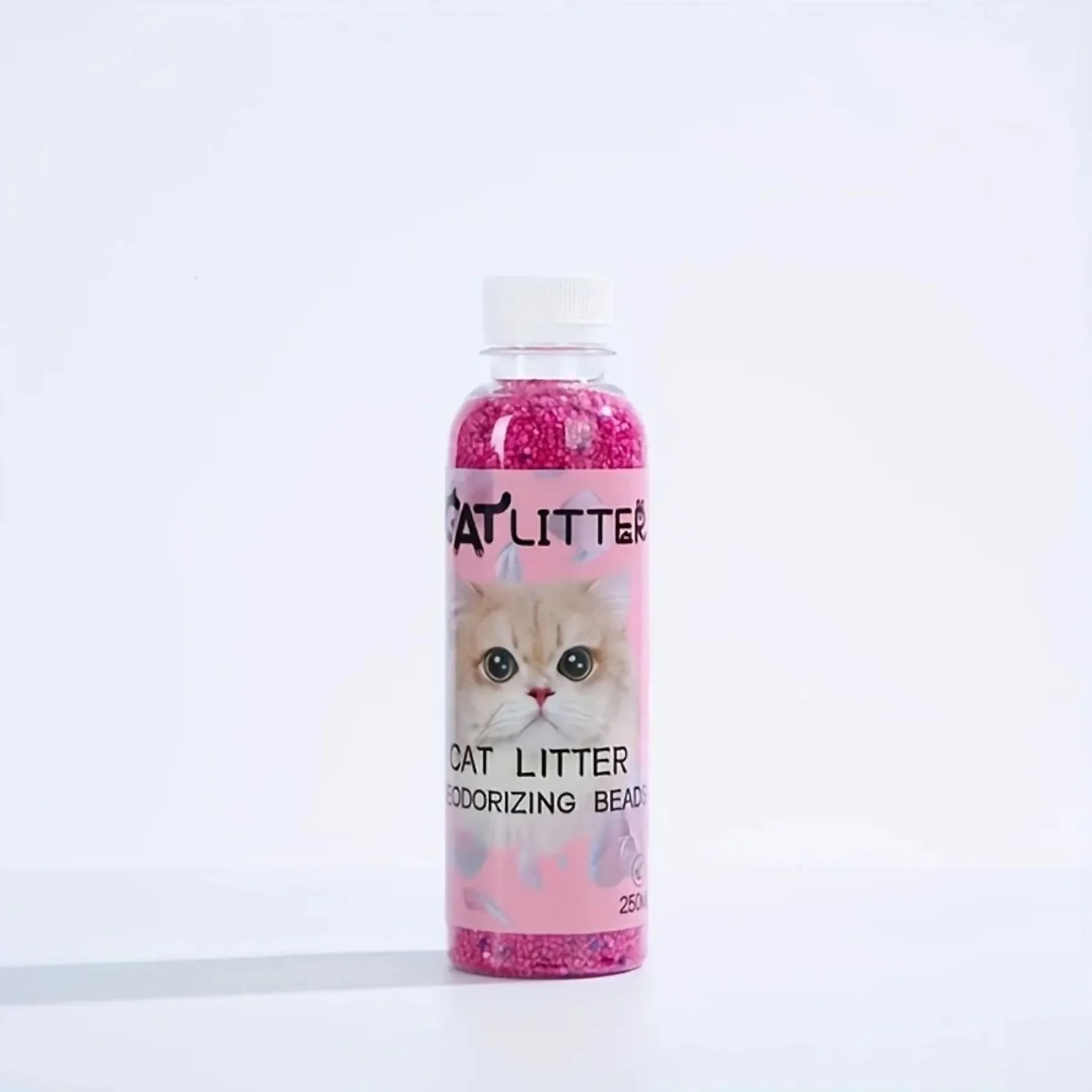 Cat Litter Deodorizing Beads Bottle  LongLasting Odor Eliminator  Fresh Scent Litter Box Freshener 8