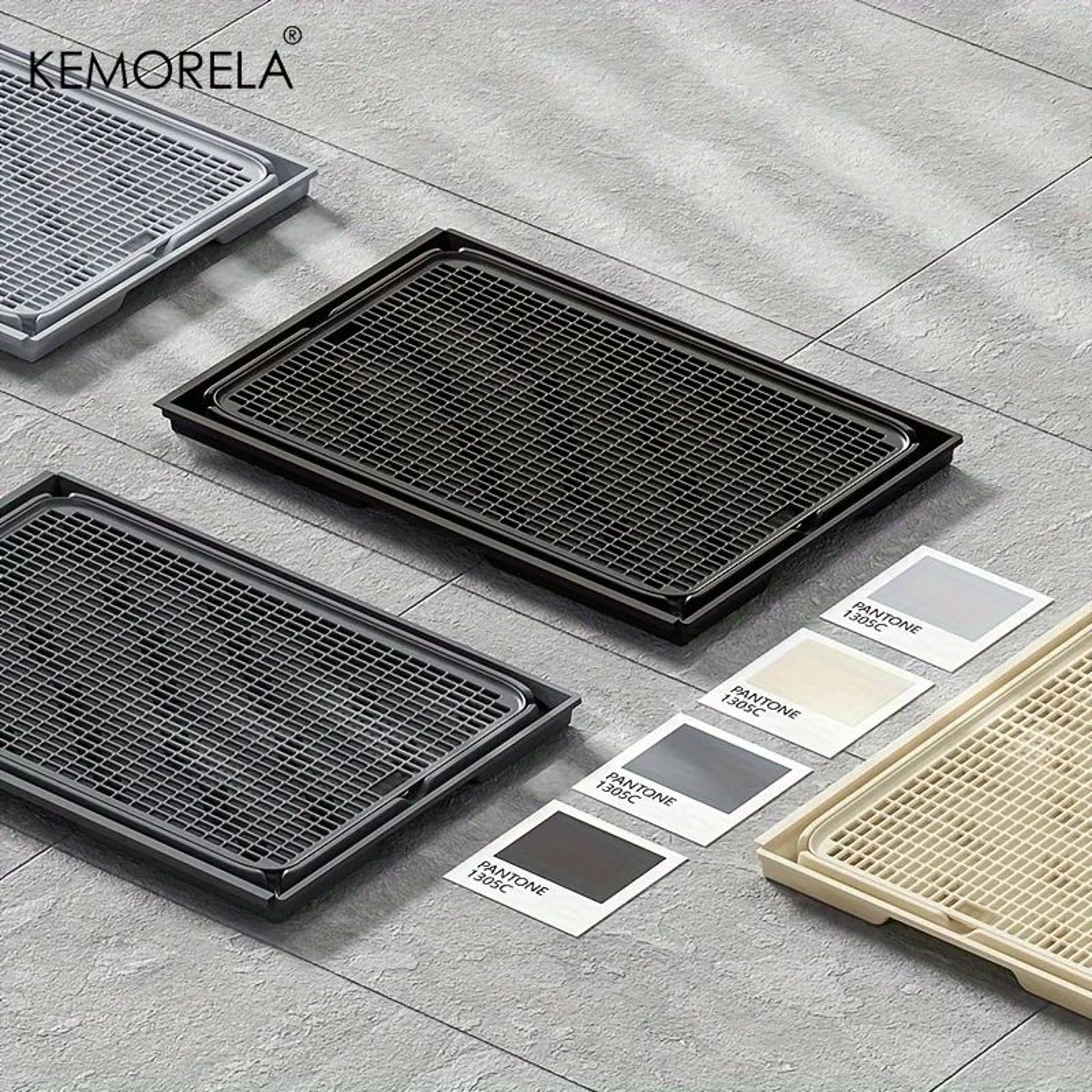 KEMORELA XL Stainless Steel Cat Litter Box With Lid  Enclosed HighSided LeakProof Odor Control Litt 1
