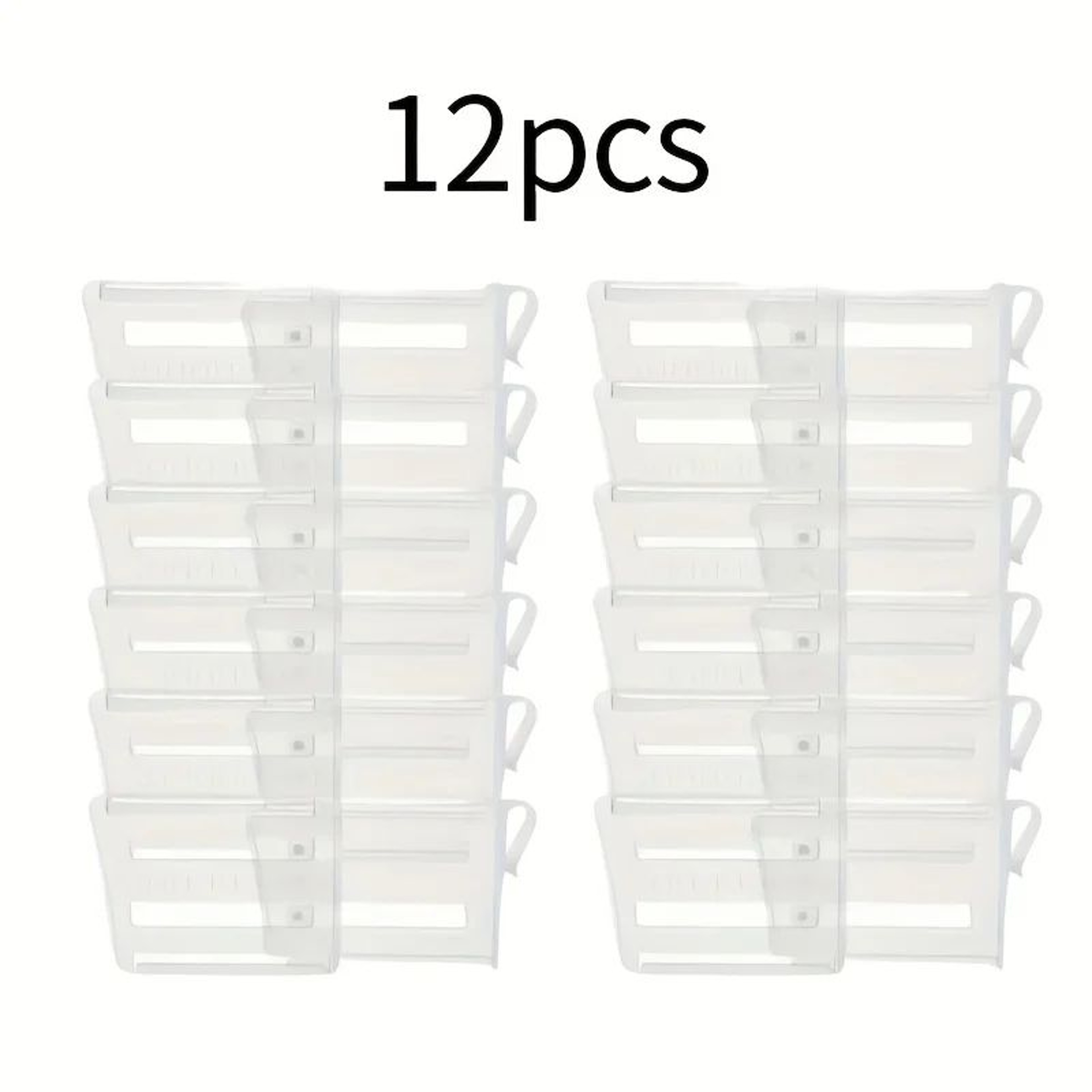 Adjustable Refrigerator Space Divider  Expandable Fridge Organizer For Drinks Sauces  Food Storage 8