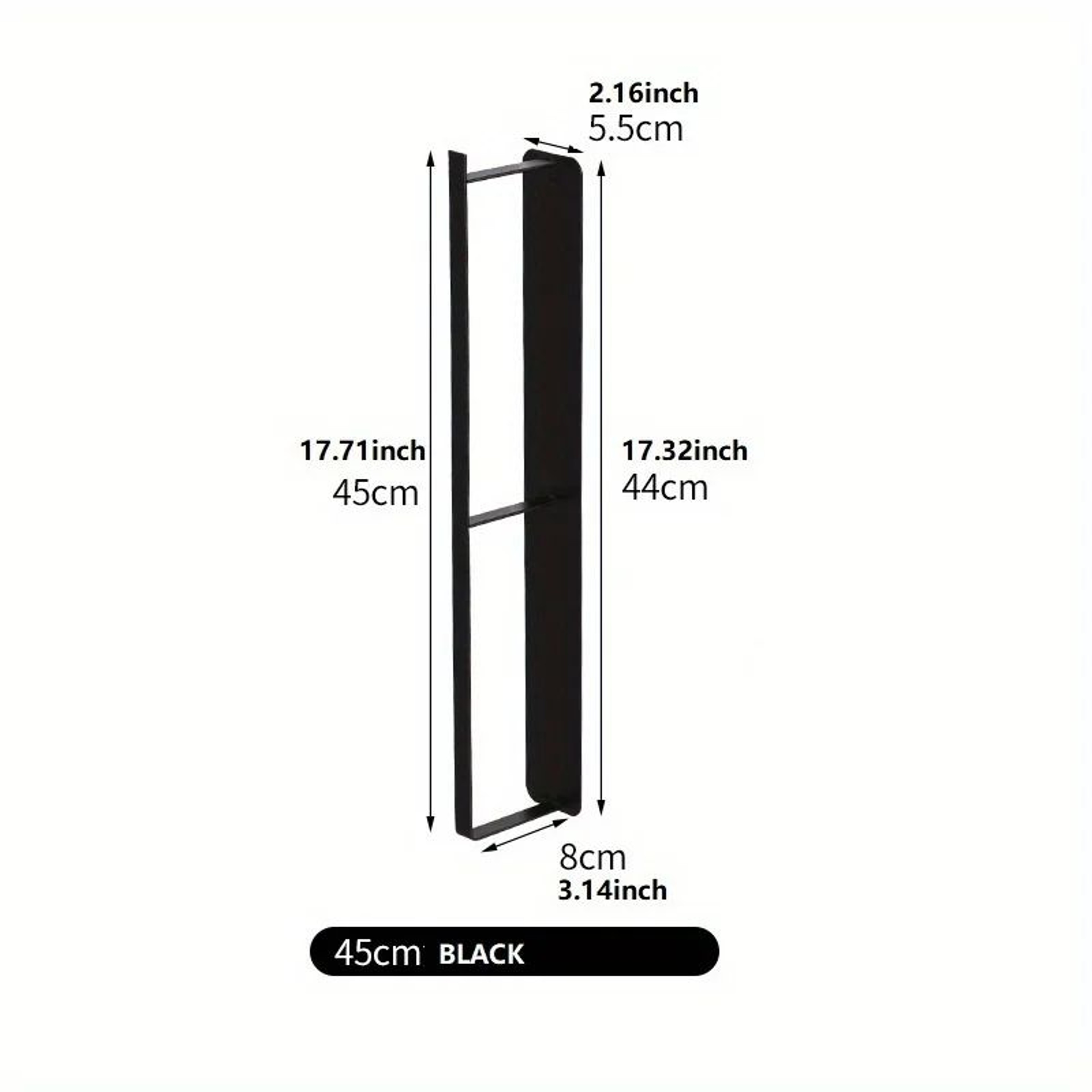 Magnetic WallMounted Clothes  Towel Rack  SpaceSaving Storage Organizer For Washing Machines 7
