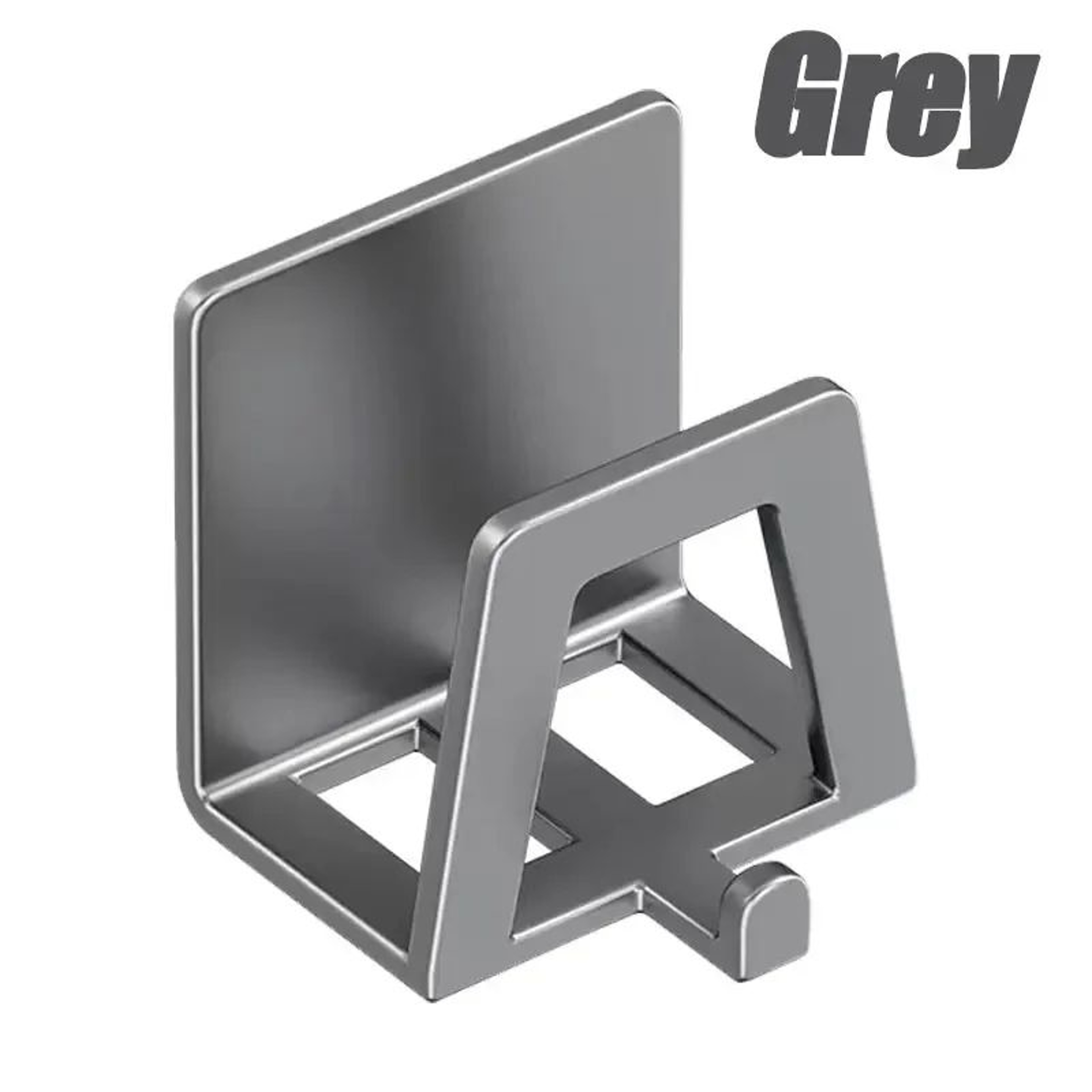 Stainless Steel SelfAdhesive Sponge Holder  Sink Caddy Drain Rack Kitchen Wall Storage Organizer 7