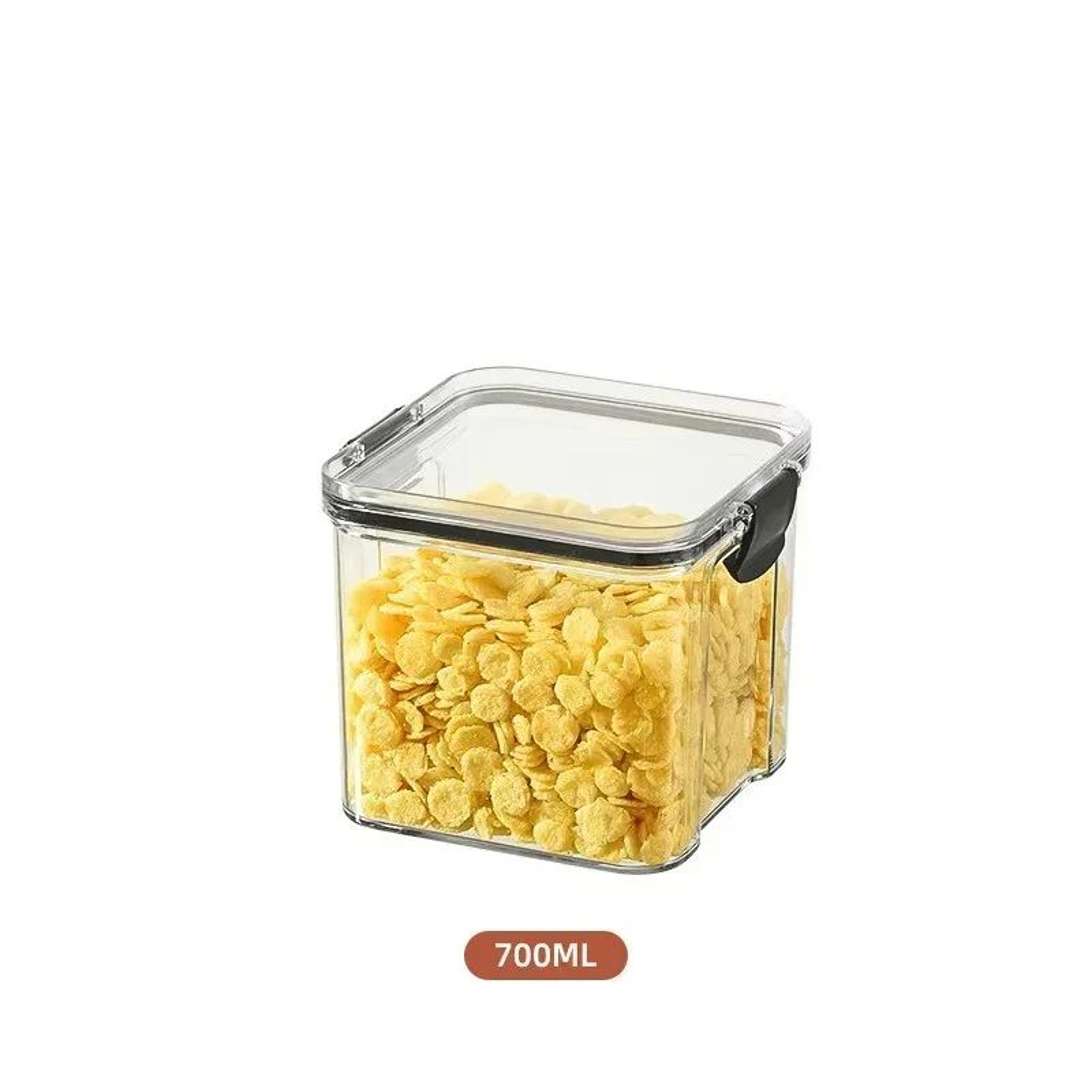 155609 Fl Oz Stackable Airtight Food Storage Containers  Plastic Kitchen Pantry Canister Set For Gr