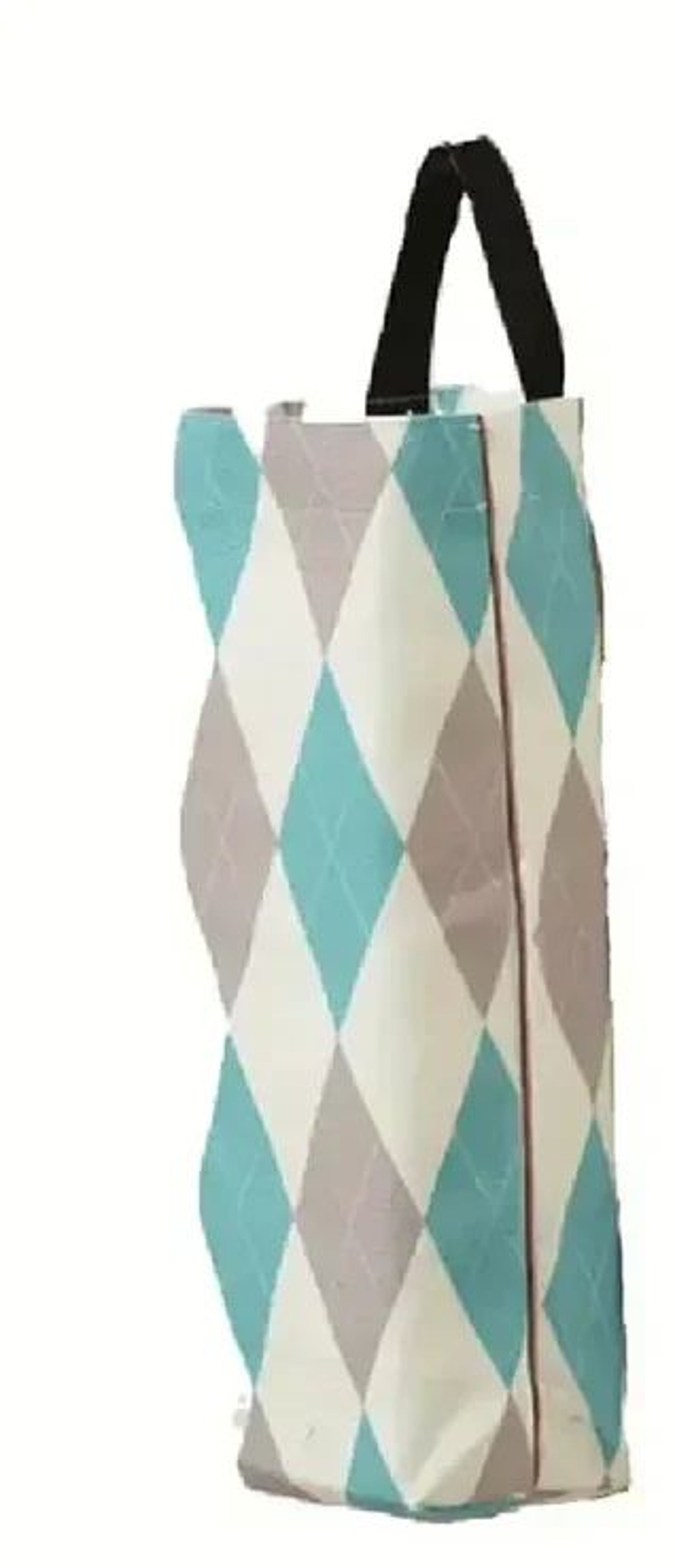 Canvas Plastic Bag Holder  Hanging Grocery Bag Dispenser Kitchen Wall Storage Organizer 10