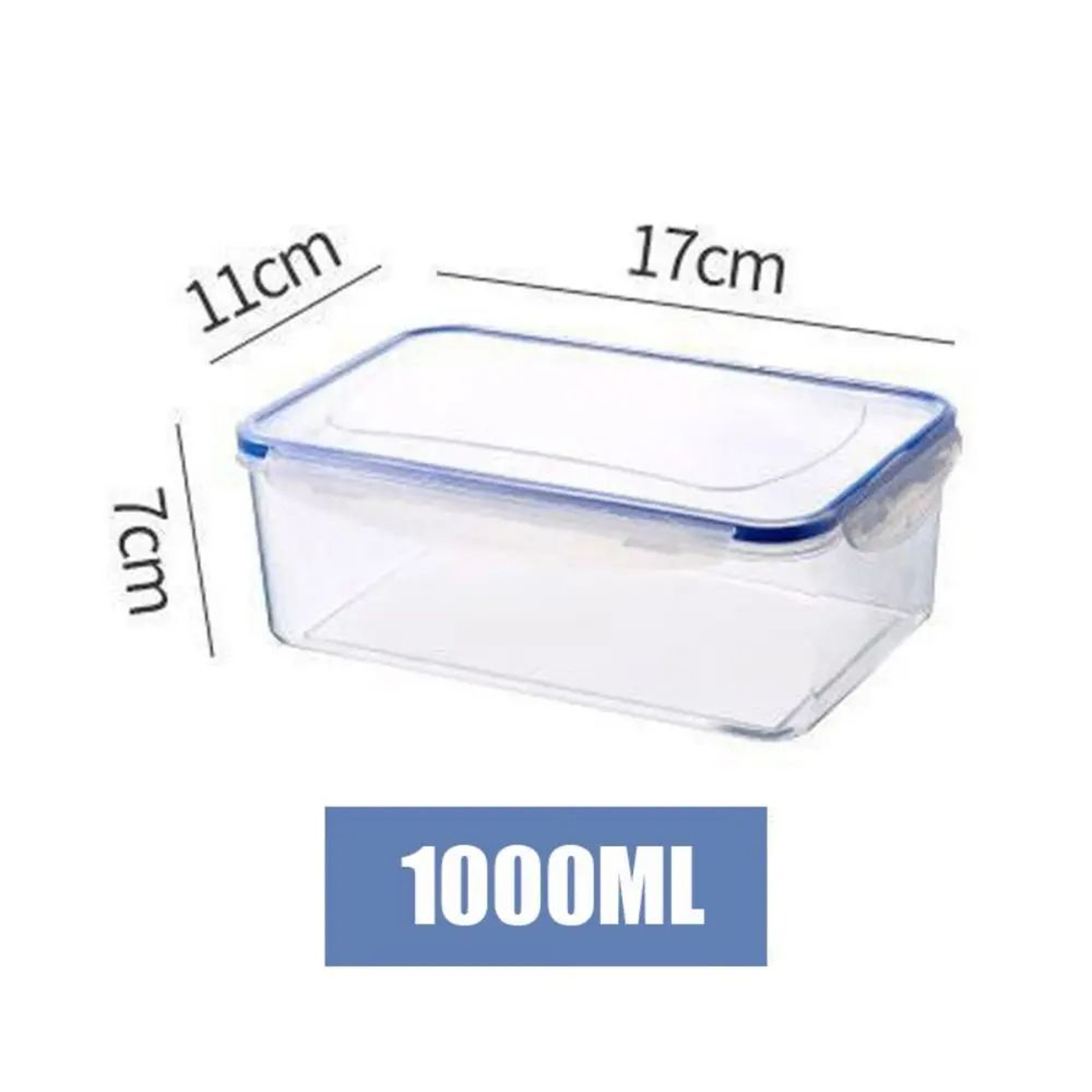 Portable Plastic Refrigerator Storage Box With Lid  Fresh Food Organizer Container For Fridge  Kitc 7