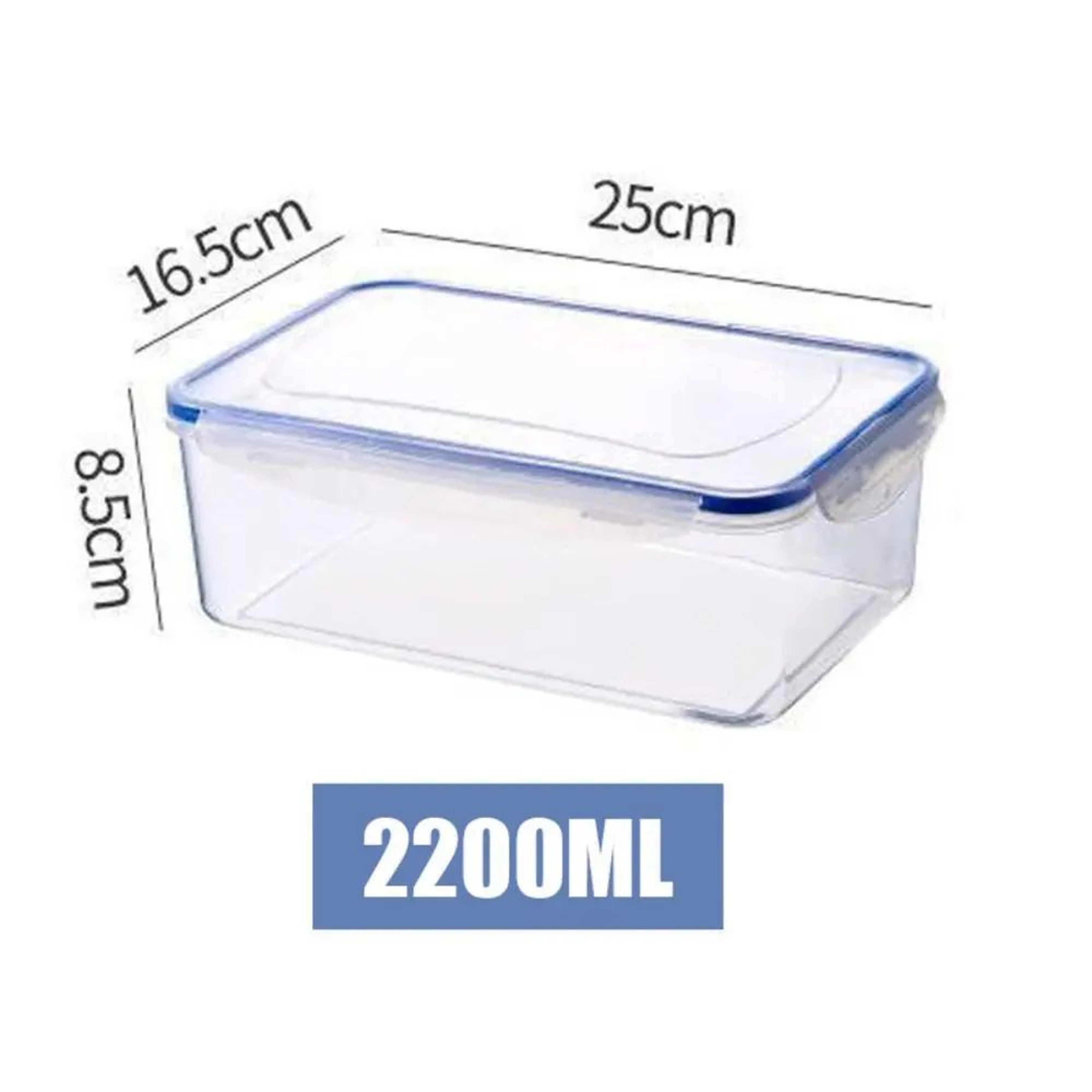 Portable Plastic Refrigerator Storage Box With Lid  Fresh Food Organizer Container For Fridge  Kitc 8
