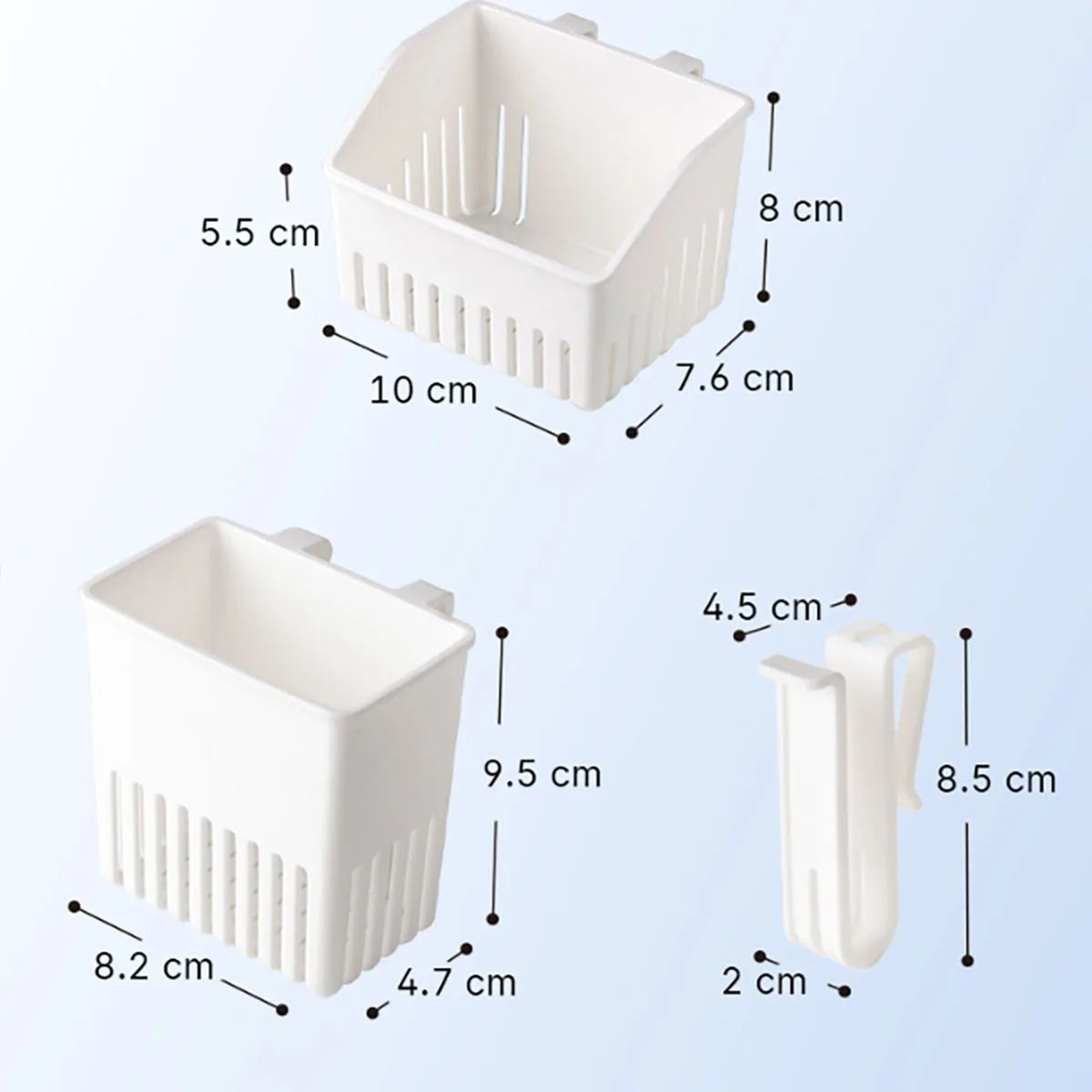 WallMounted Cup Hanging Rack  NailFree UpsideDown Cup Draining Holder  Multifunctional Kitchen Stor 5
