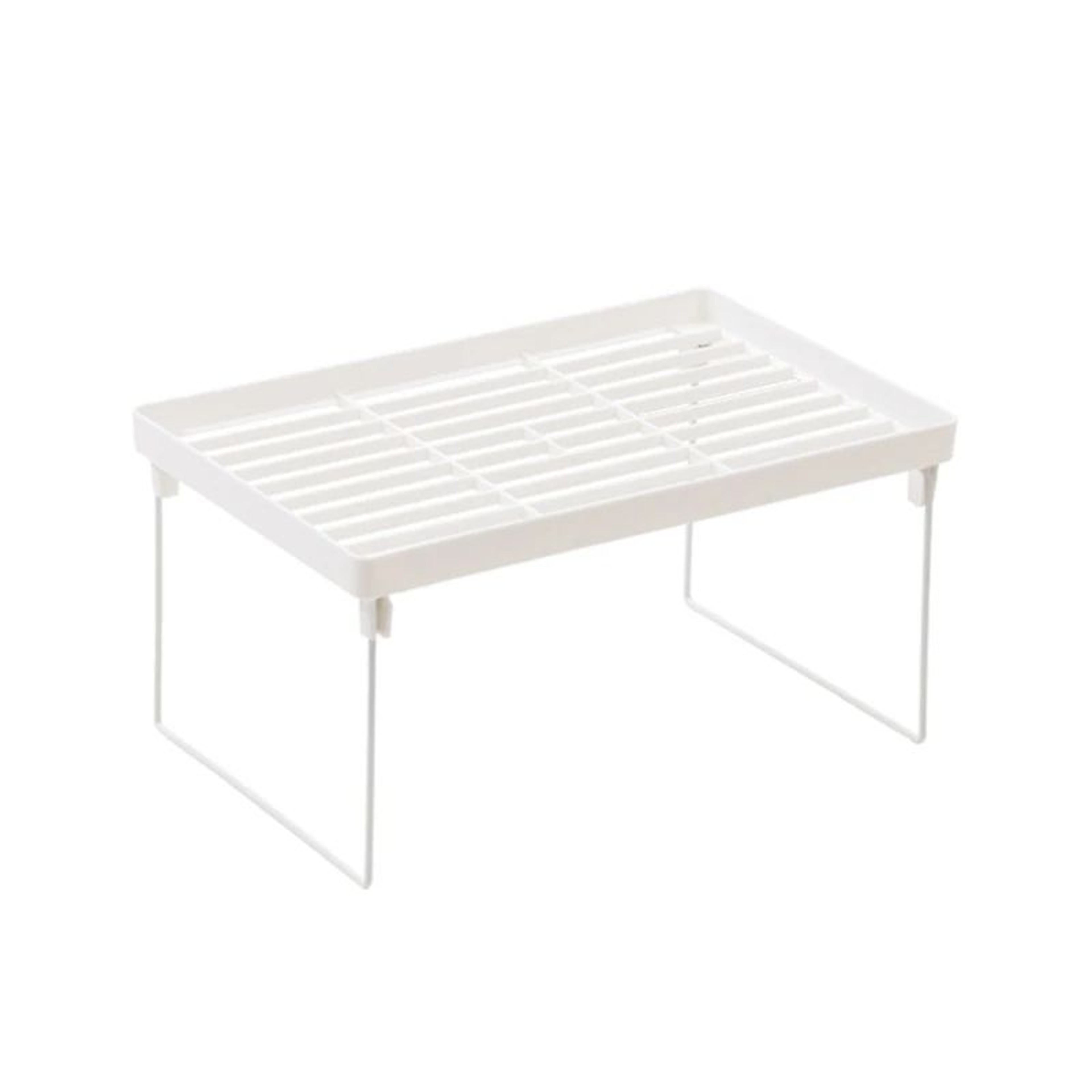 Foldable Kitchen Storage Shelf  Stackable Pantry Cabinet Organizer Stand For Kitchen Bathroom Offic 6