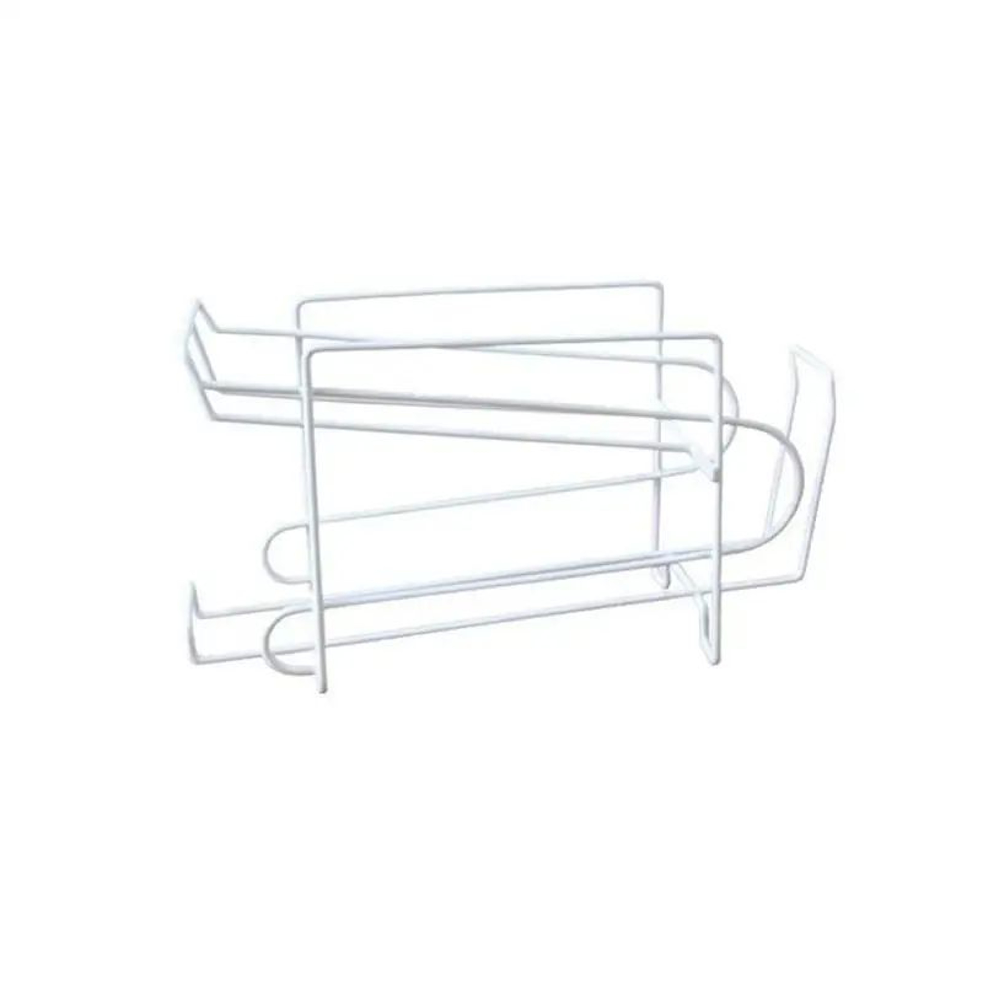 DoubleLayer Soda Can Organizer Rack  Rolling Beverage Storage Holder For Refrigerator Beer Cola  Dr 6