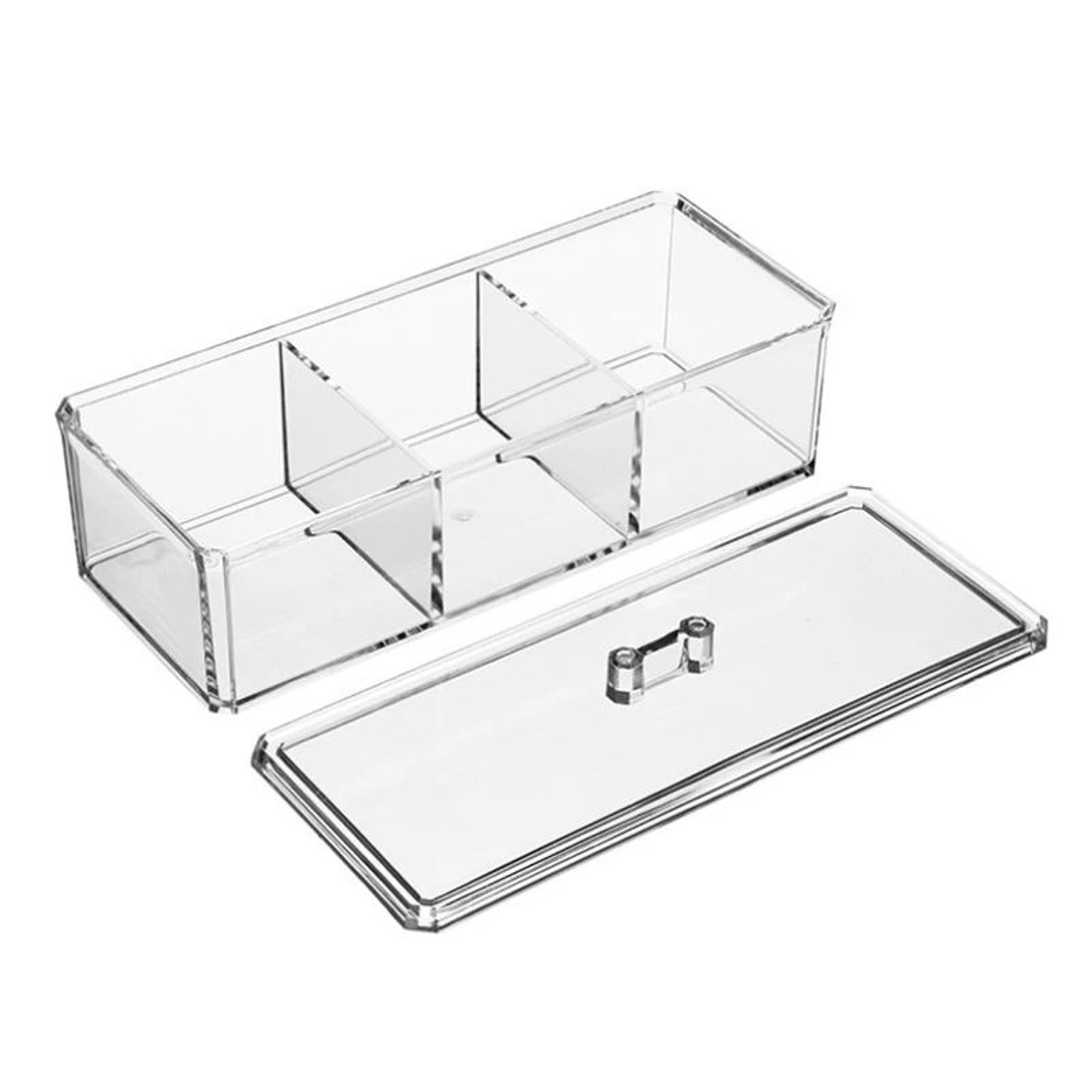 Acrylic Tea Bag Storage Box  Coffee Capsule Organizer Drawer With Lid For Tea Coffee Sugar  Kitchen 11