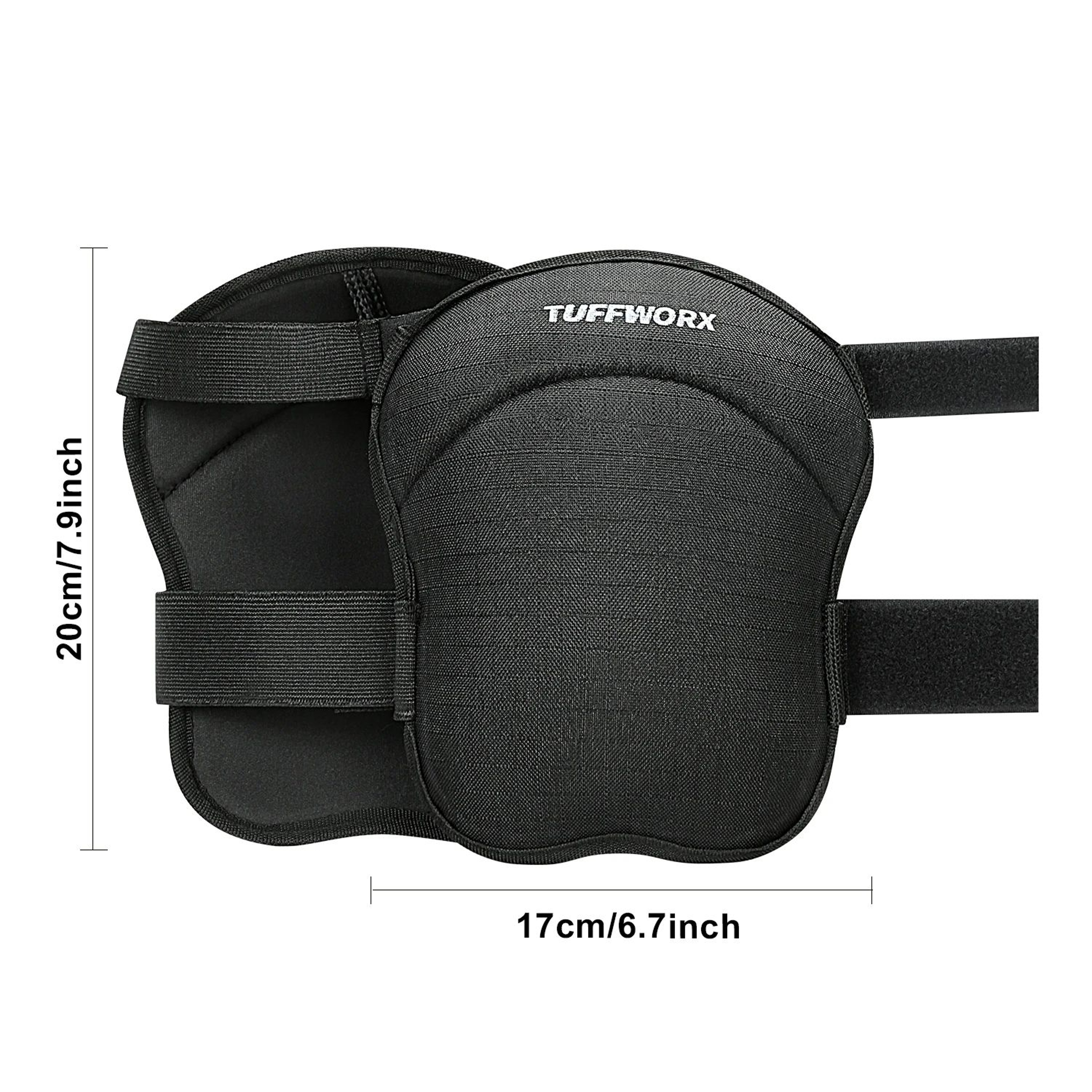 HeavyDuty Flooring Knee Pads  Adjustable Soft Foam Work Knee Pads With Strong Straps For Gardening  6