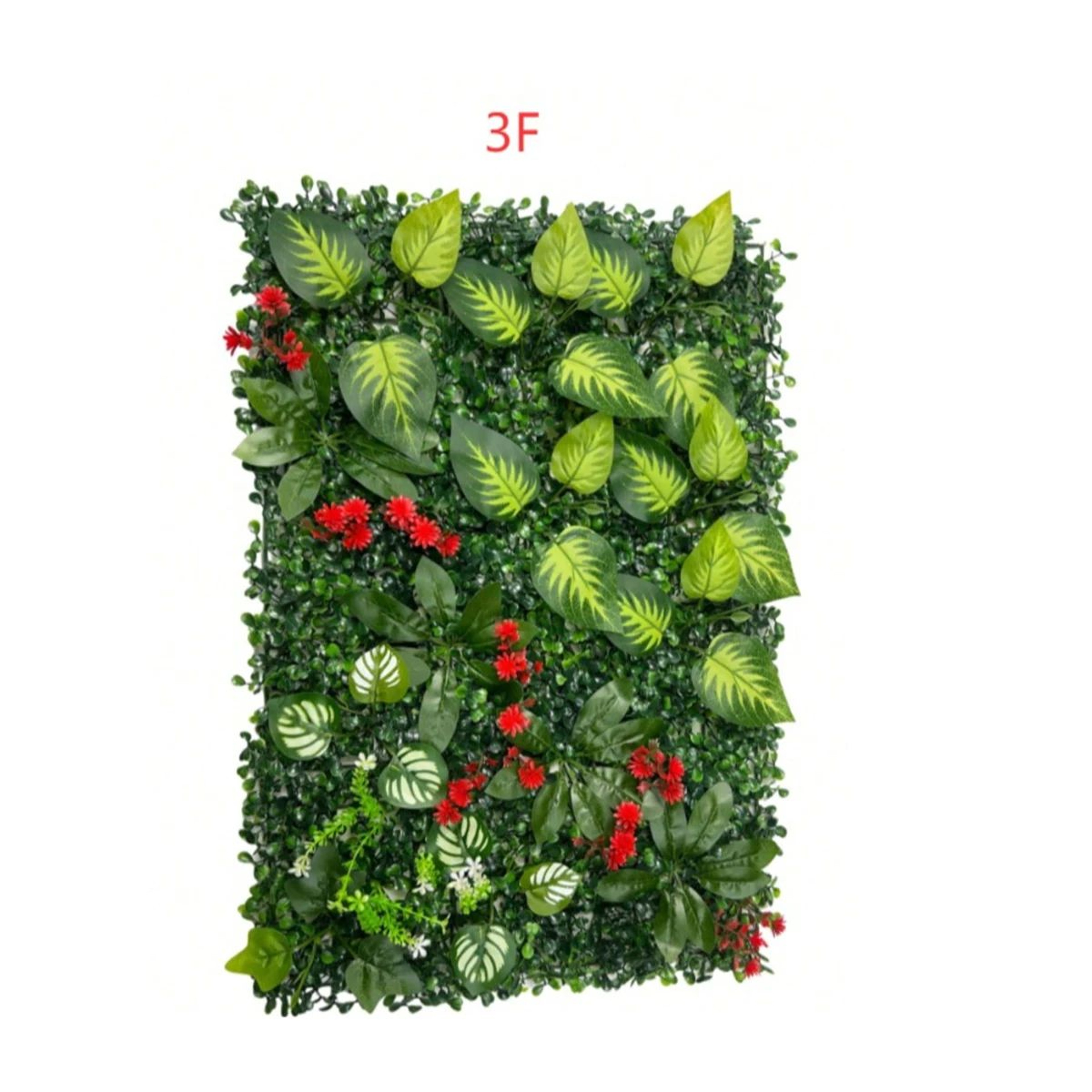 Artificial Green Wall Panels  Faux Jungle Grass Decor PVC Greenery Mats For Home Garden Patio  Wedd 6