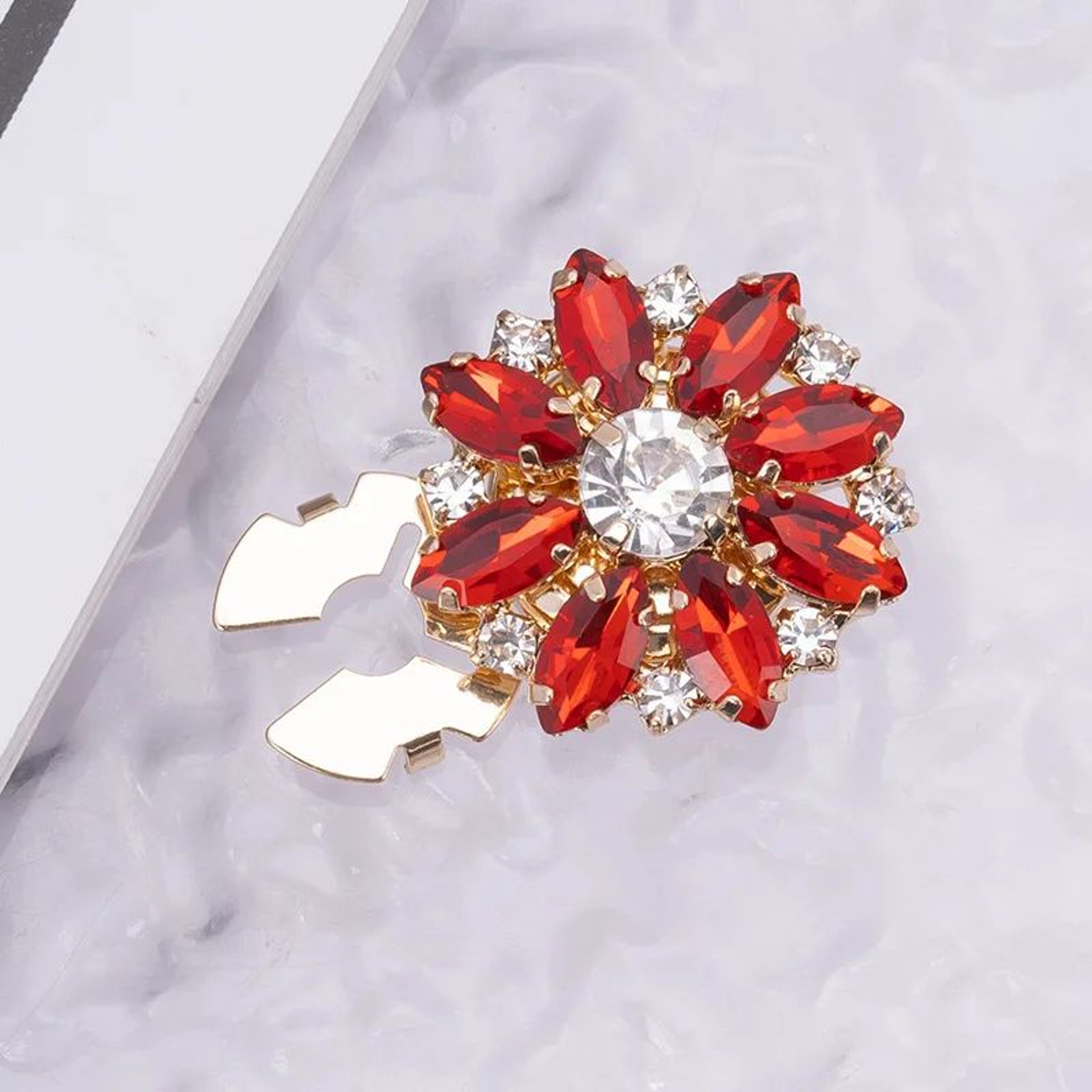 Crystal Pearl Button Covers  ClipOn Decorative Shirt  Coat Buttons Detachable Zinc Alloy DIY Clothi 7