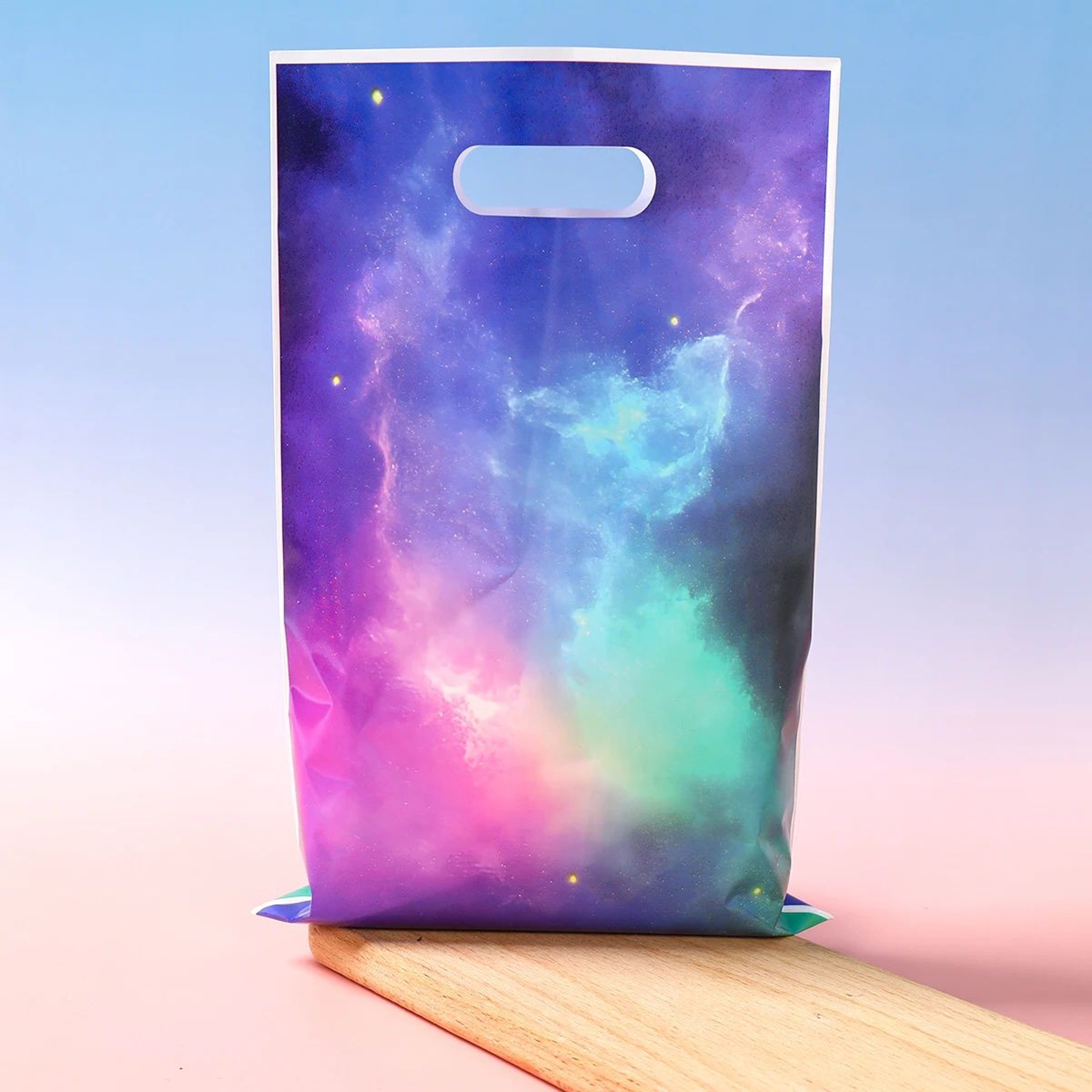 Galaxy Party Gift Bags  Outer Space Candy Treat Bags For Kids Birthday Baby Shower  Party Favor Sup 2