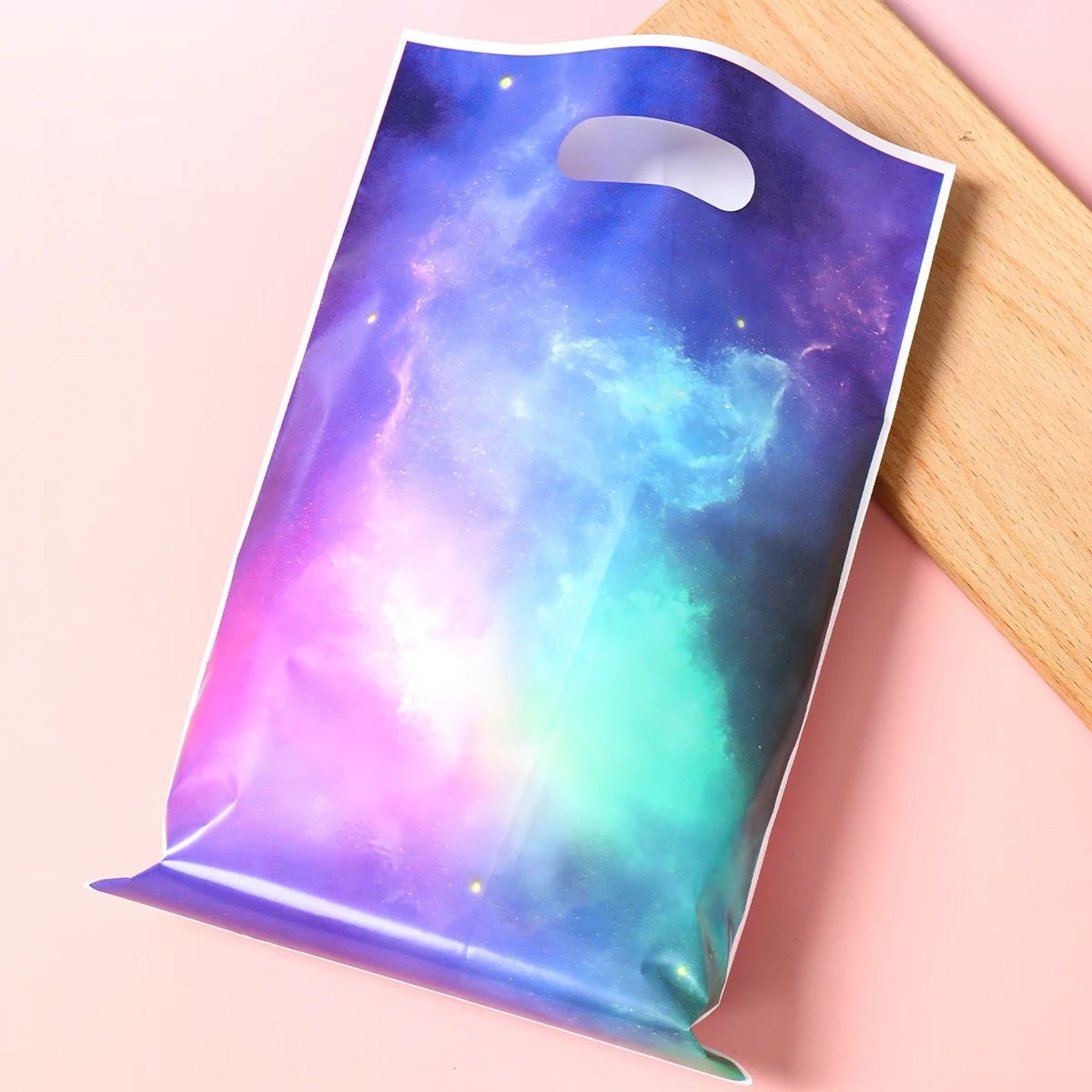 Galaxy Party Gift Bags  Outer Space Candy Treat Bags For Kids Birthday Baby Shower  Party Favor Sup 3