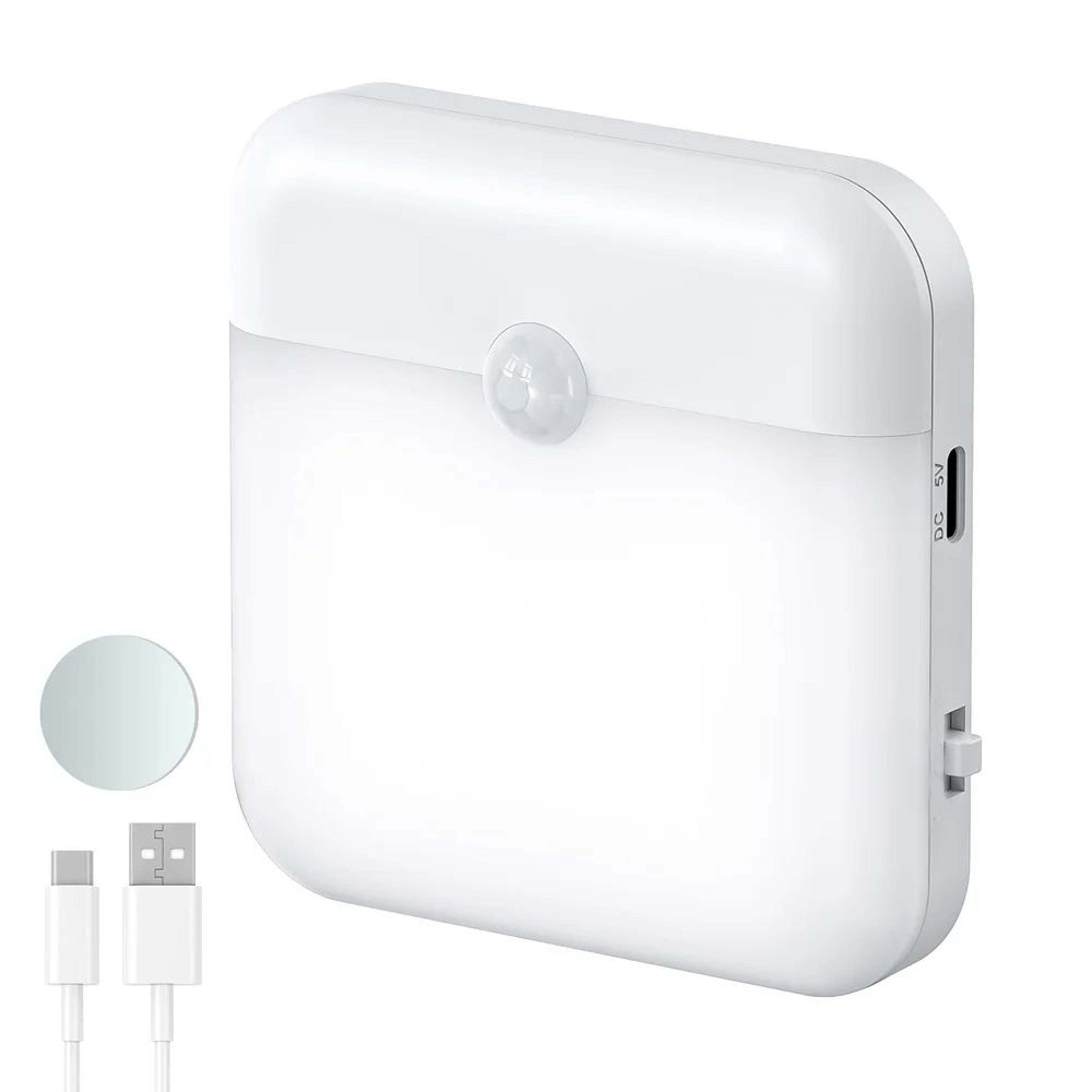 Rechargeable LED Motion Sensor Night Light  Wireless PIR Closet Cabinet Security Light For Hallway  7