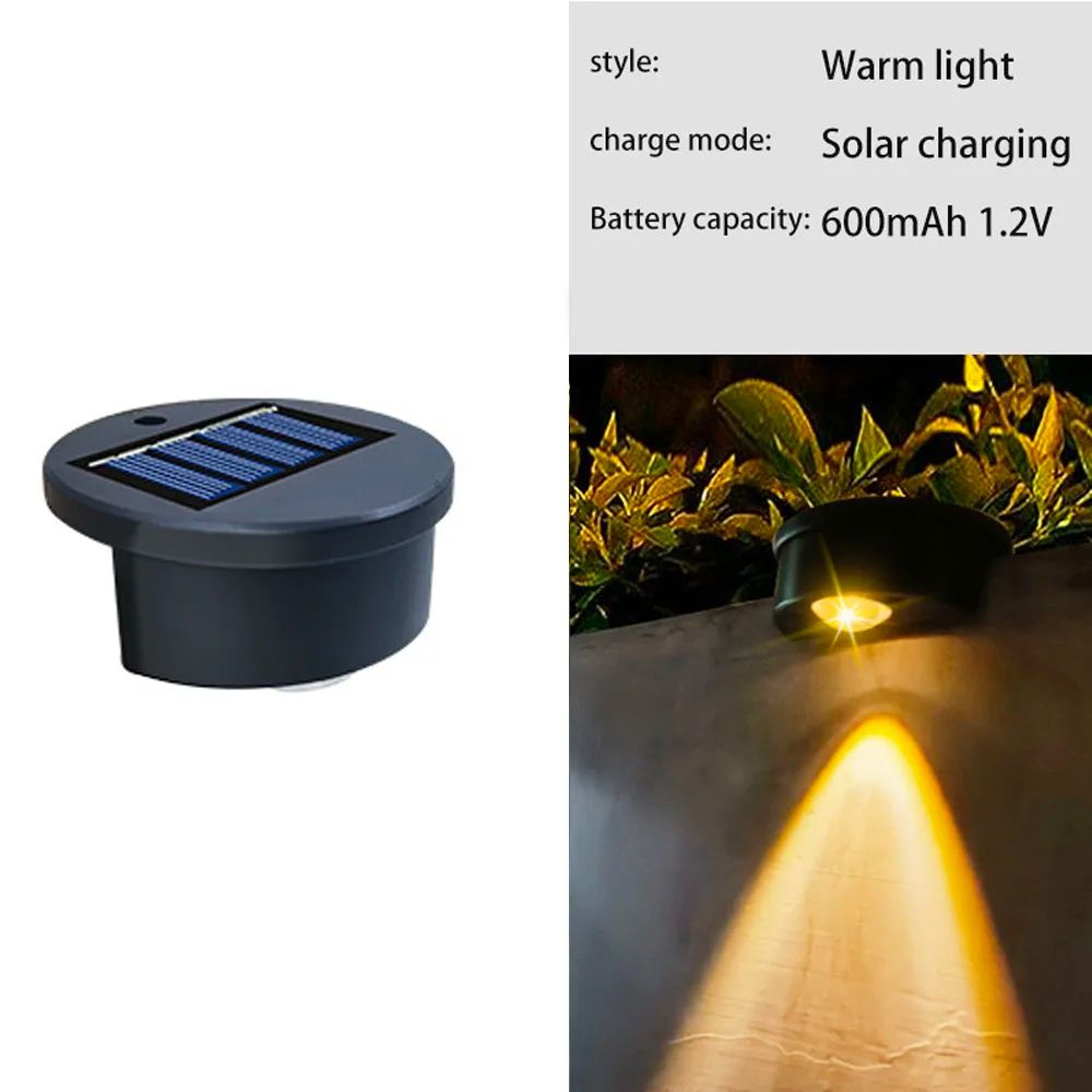 Solar Powered Pool Side Lights  Waterproof ColorChanging LED Deck  Inground Pool Lights For Garden  7