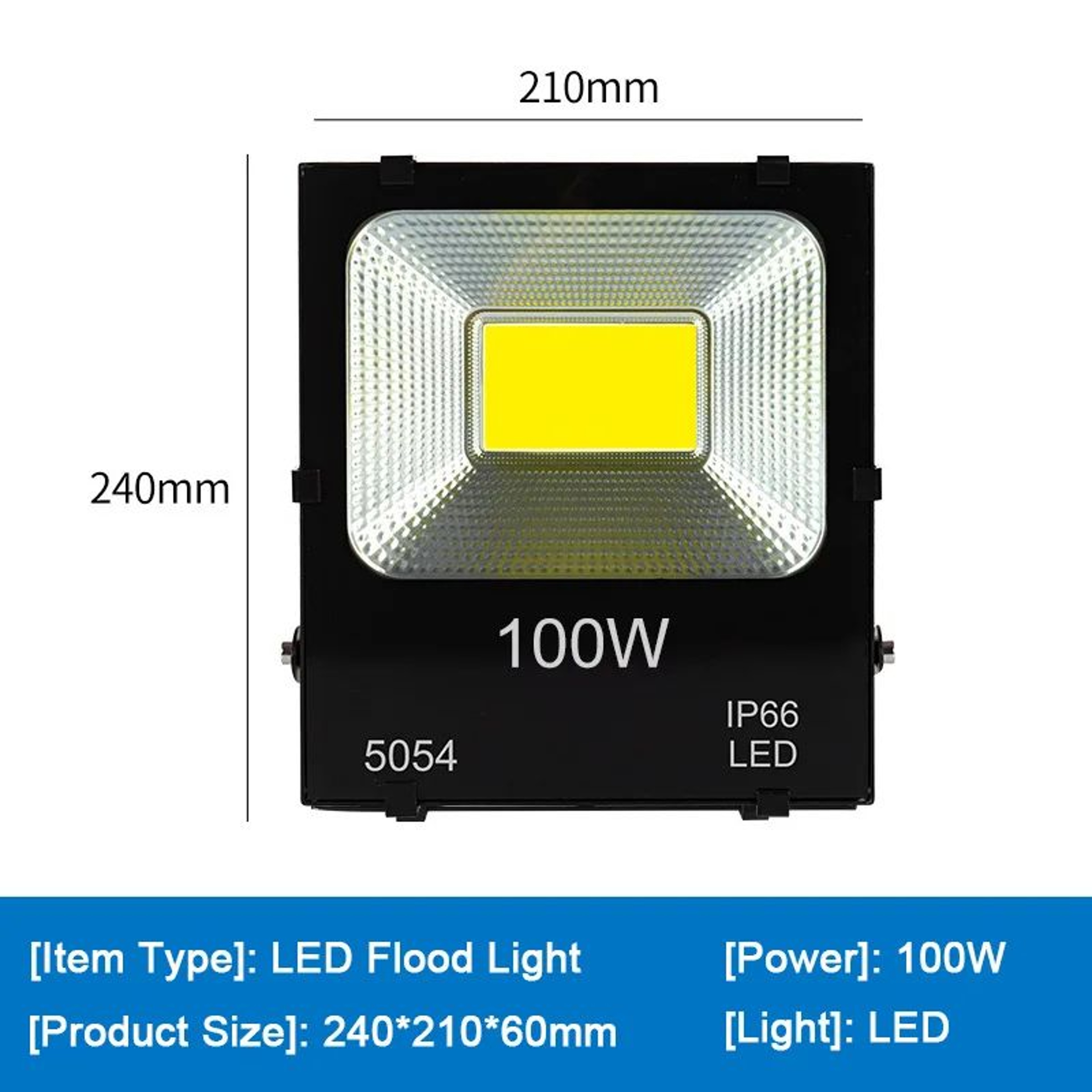 Outdoor LED Flood Light Waterproof Security Spotlight  10W 20W 30W 50W 70W 100W  200W Garden Garage 8