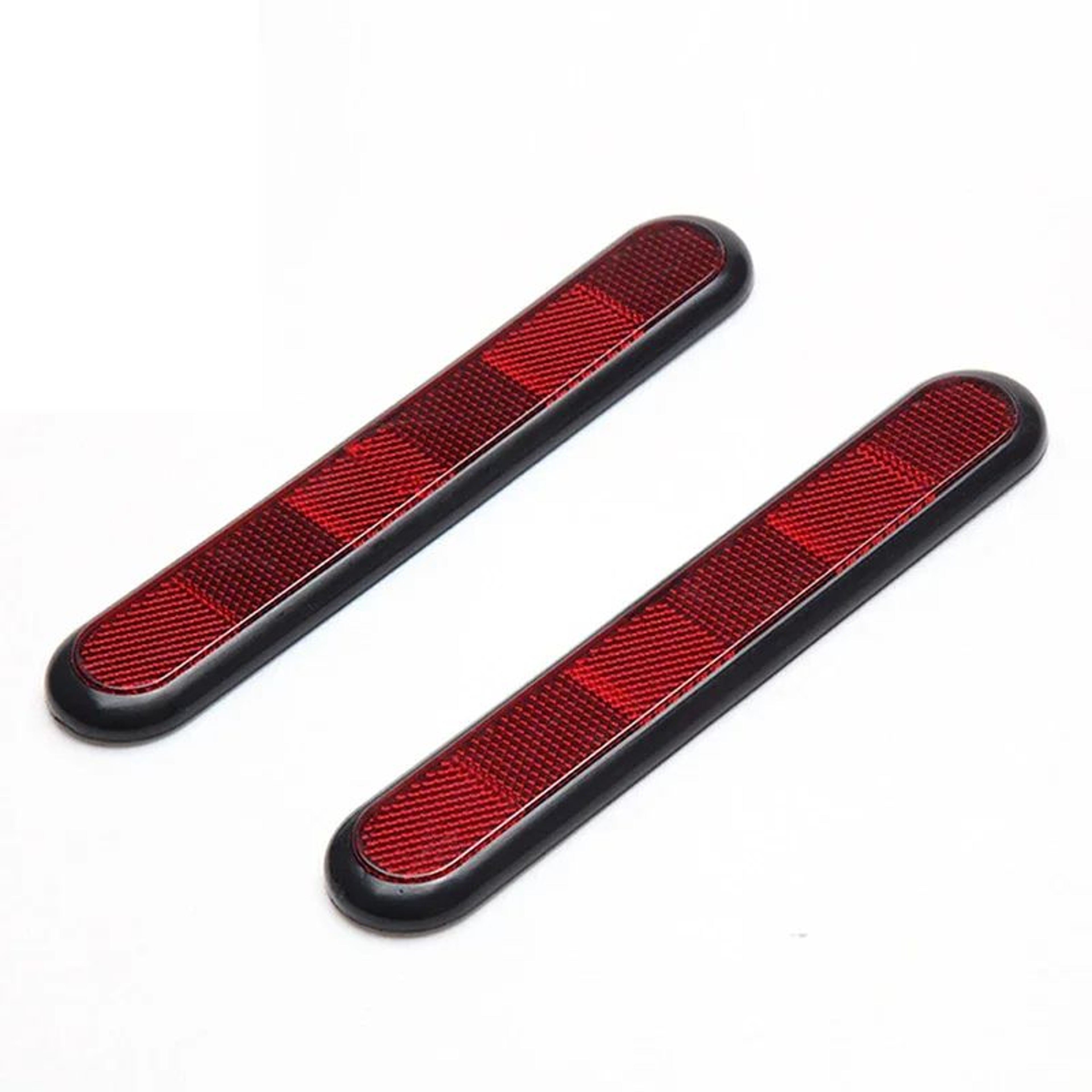 2 Pcs Reflective Car Bumper Reflectors  Universal Motorcycle Front Fork Safety Reflector Stickers F 4