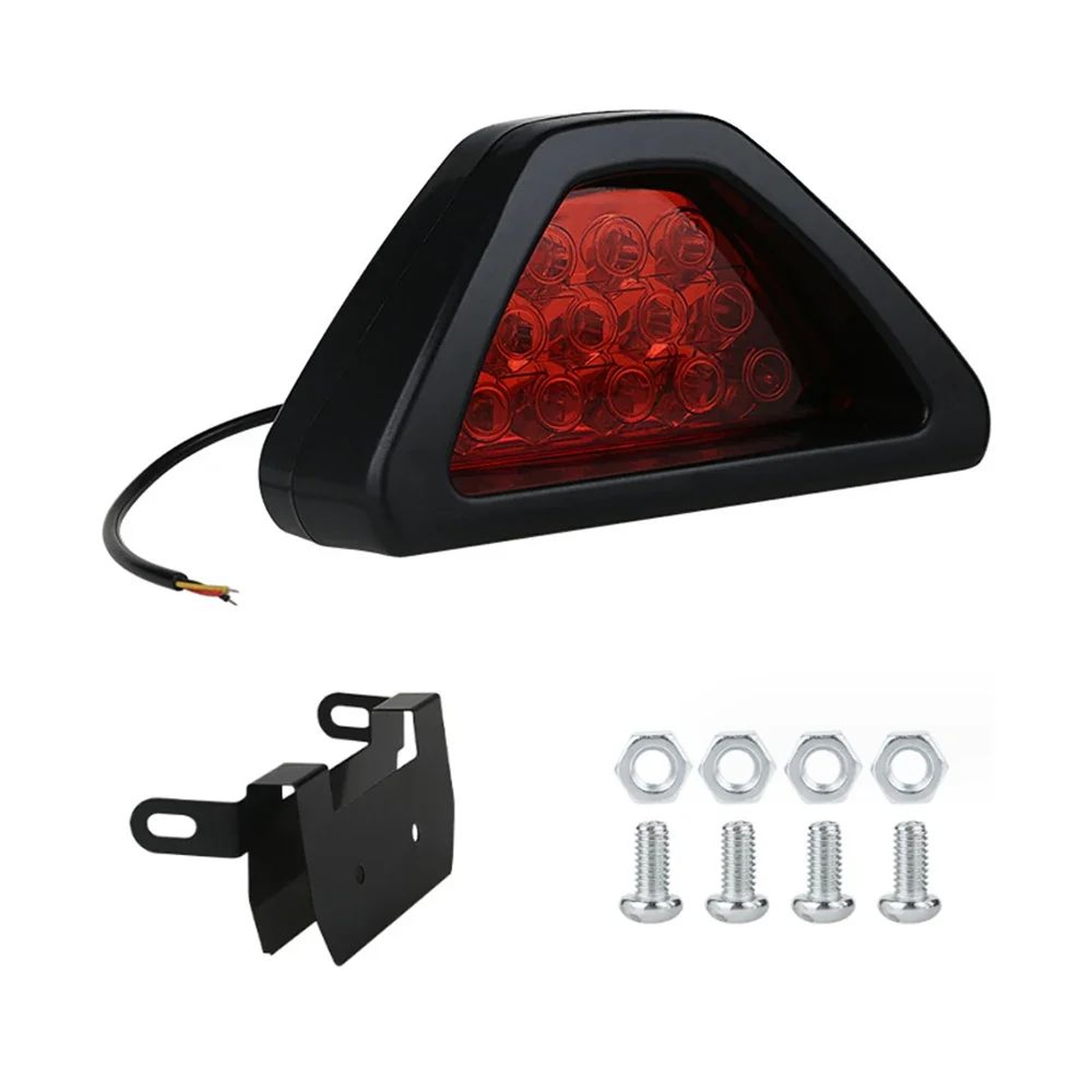 F1 Style LED Brake Light  12 LED Waterproof Flashing Rear Tail Light For Cars Motorcycles SUVs  Tru 6