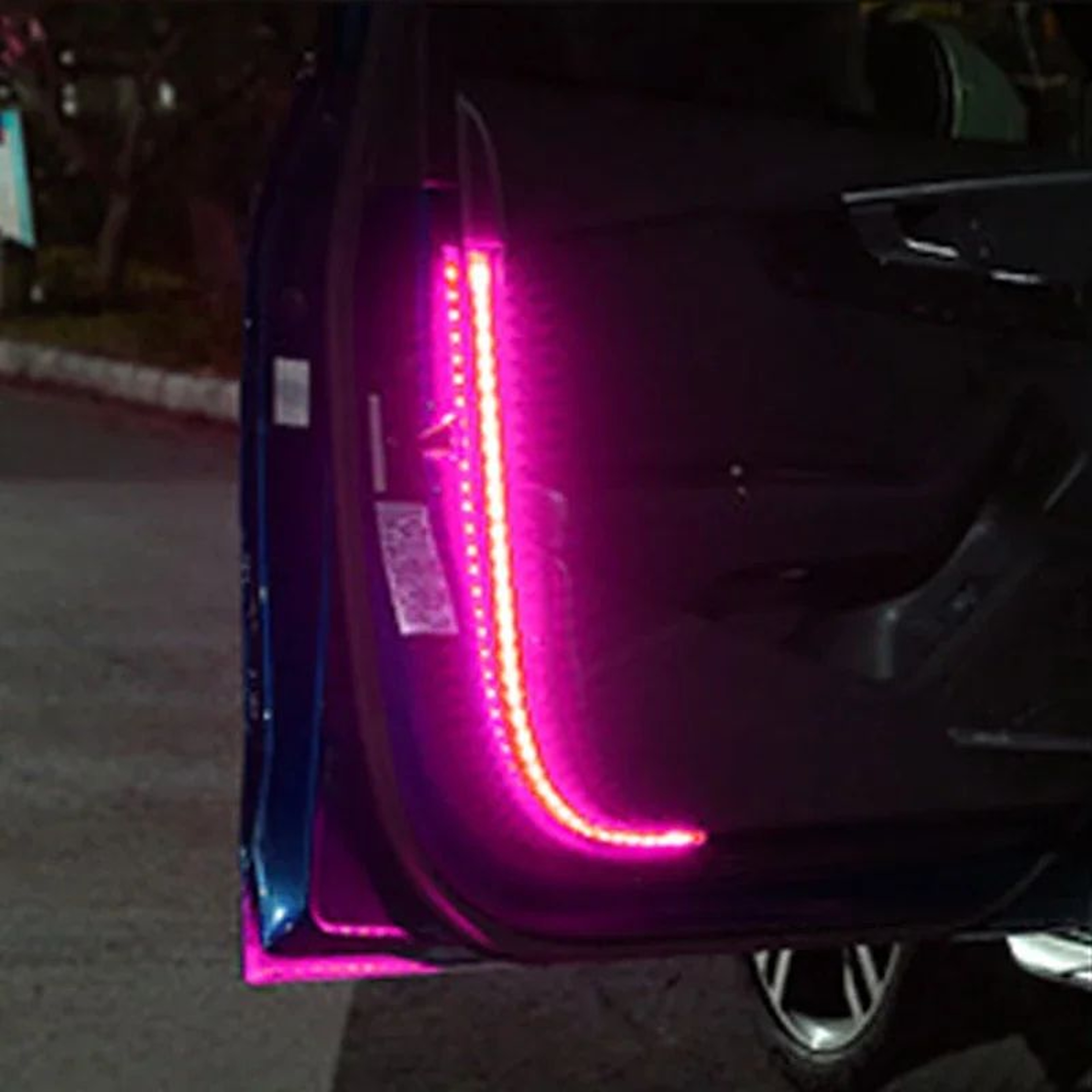 12V LED Car Door Warning Light  Wireless Flashing AntiRear End Collision Safety Door Light With Pha 8
