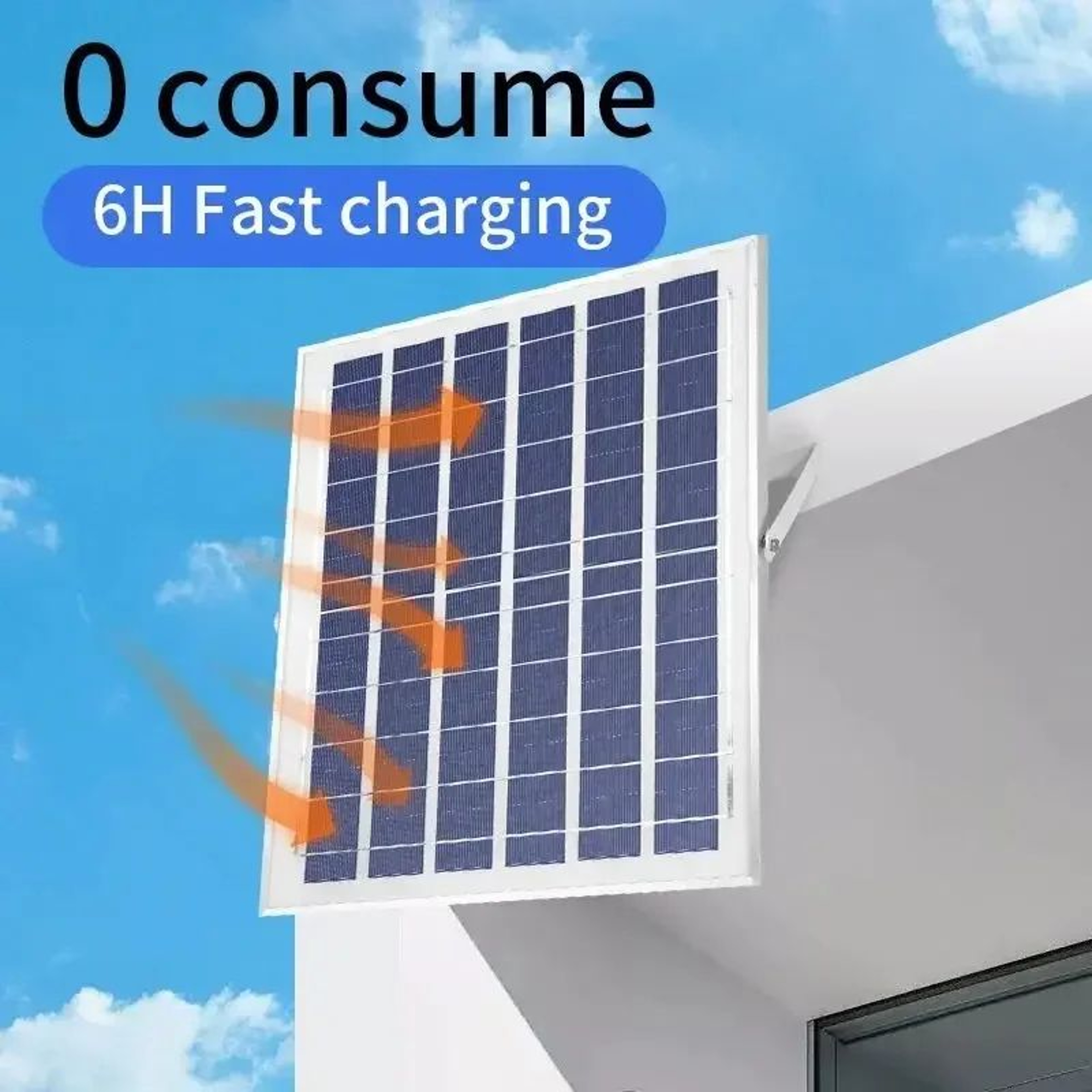 LED Solar Ceiling Light IP67 Waterproof  Remote Control Outdoor Indoor Ceiling  Wall Lamp With 3 Co 4