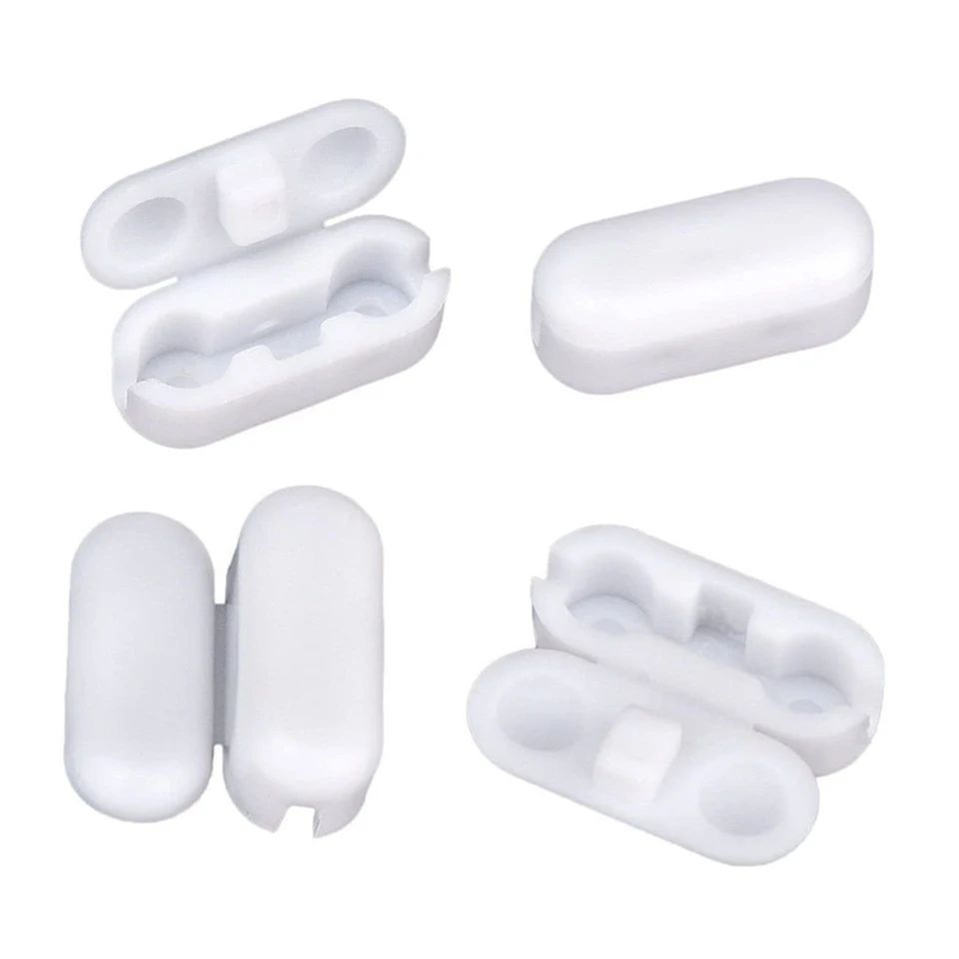Plastic Roller Blind Pull Cord Chain Connectors  Vertical Blind Joiners Replacement Clips For Roman 5